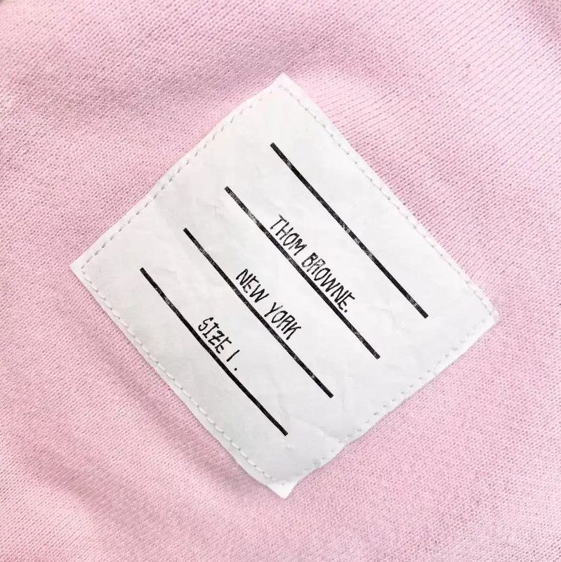 Thom Browne Thom Browne Pink Cotton Casual Pants 0089 Size 28" / US 6 / IT 42 - 5 Thumbnail