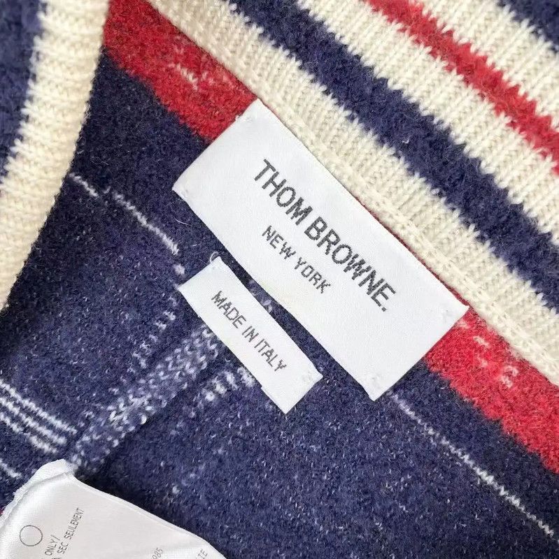 Thom Browne Thom Browne Multi-Color Wool Midi Skirt 0089 Size 28" / US 6 / IT 42 - 4 Thumbnail