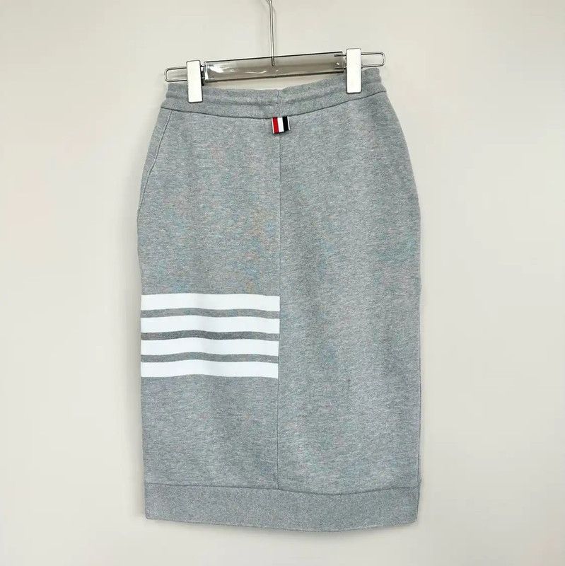 Thom Browne Thom Browne Gray Women's Skirt M Size 0089 Size 26" / US 2 / IT 38 - 2 Thumbnail