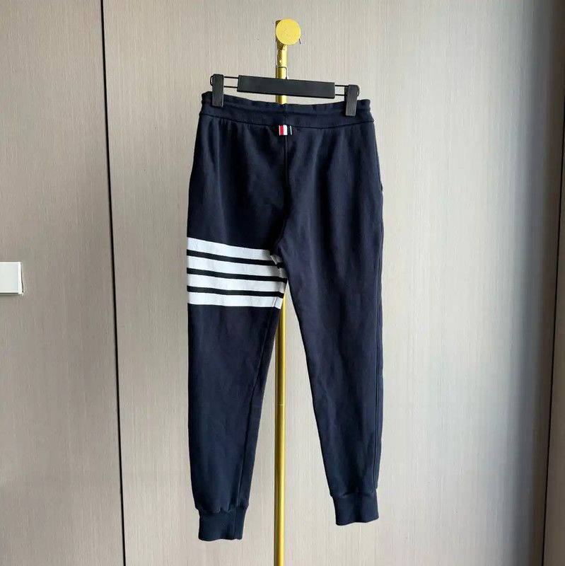 Thom Browne Thom Browne Women's Casual Navy Cotton Pants 0089 Size 28" / US 6 / IT 42 - 2 Thumbnail