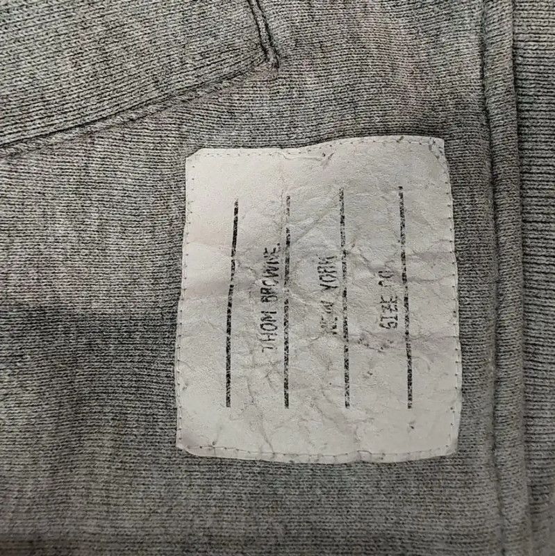 Thom Browne Thom Browne Women's Gray Cotton Jacket 0089 Size XS / US 0-2 / IT 36-38 - 4 Thumbnail