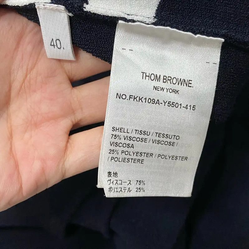 Thom Browne Thom Browne Pleated Blue Skirt for Women 0089 Size 24" / US 00 / IT 34 - 7 Thumbnail