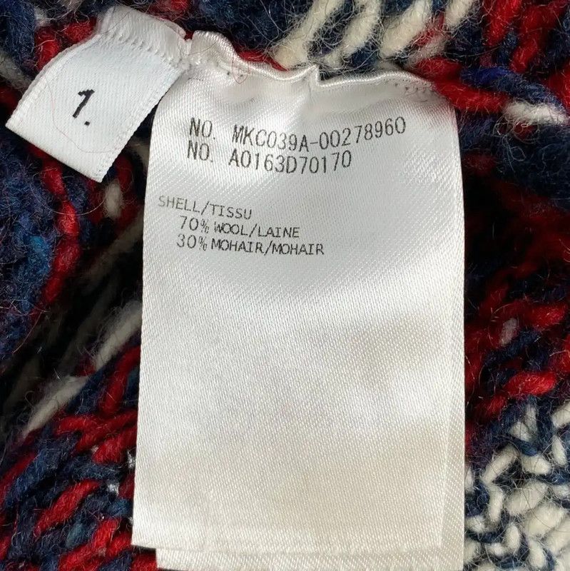 Thom Browne Thom Browne Colorful Wool Women's Cardigan 0089 Size S / US 4 / IT 40 - 7 Thumbnail