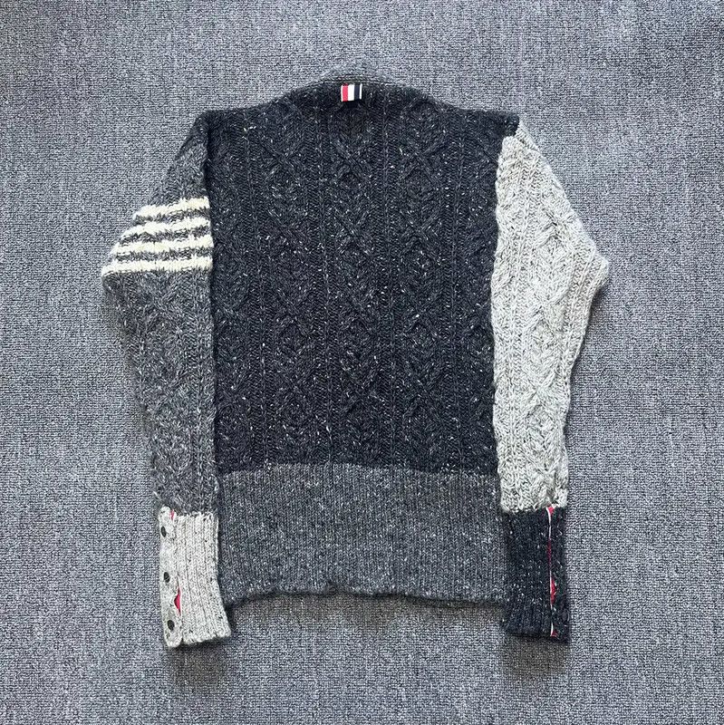 Thom Browne Thom Browne Gray Wool Women’s Cardigan 0089 Size M / US 6-8 / IT 42-44 - 2 Thumbnail