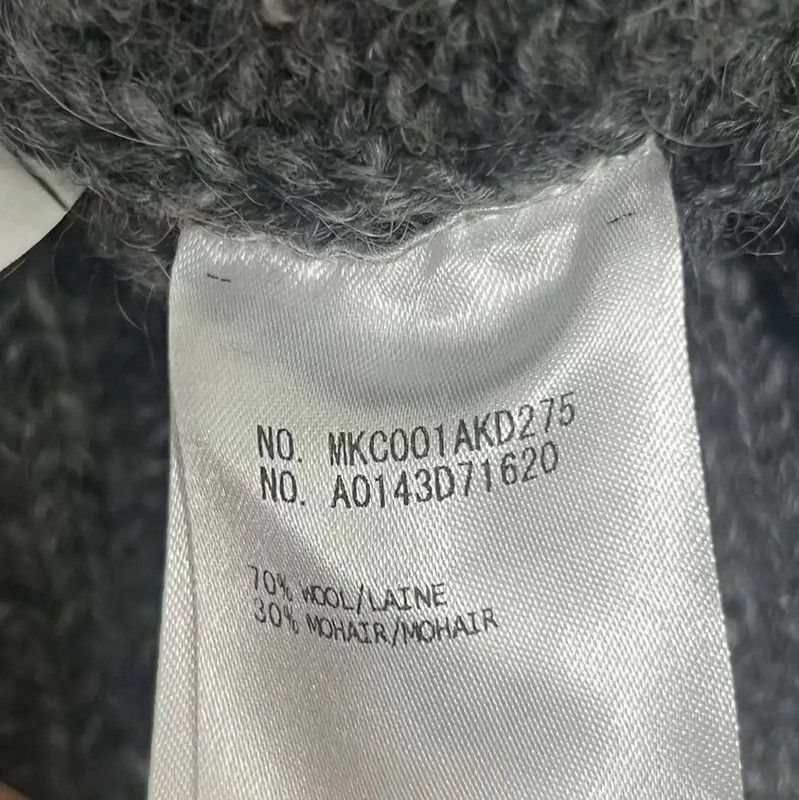Thom Browne Thom Browne Gray Wool Blend Women's Cardigan 0089 Size S / US 4 / IT 40 - 5 Thumbnail