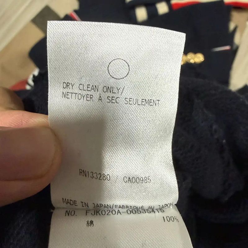 Thom Browne Thom Browne Blue Cotton Skirt for Women 0089 Size 26" / US 2 / IT 38 - 5 Thumbnail