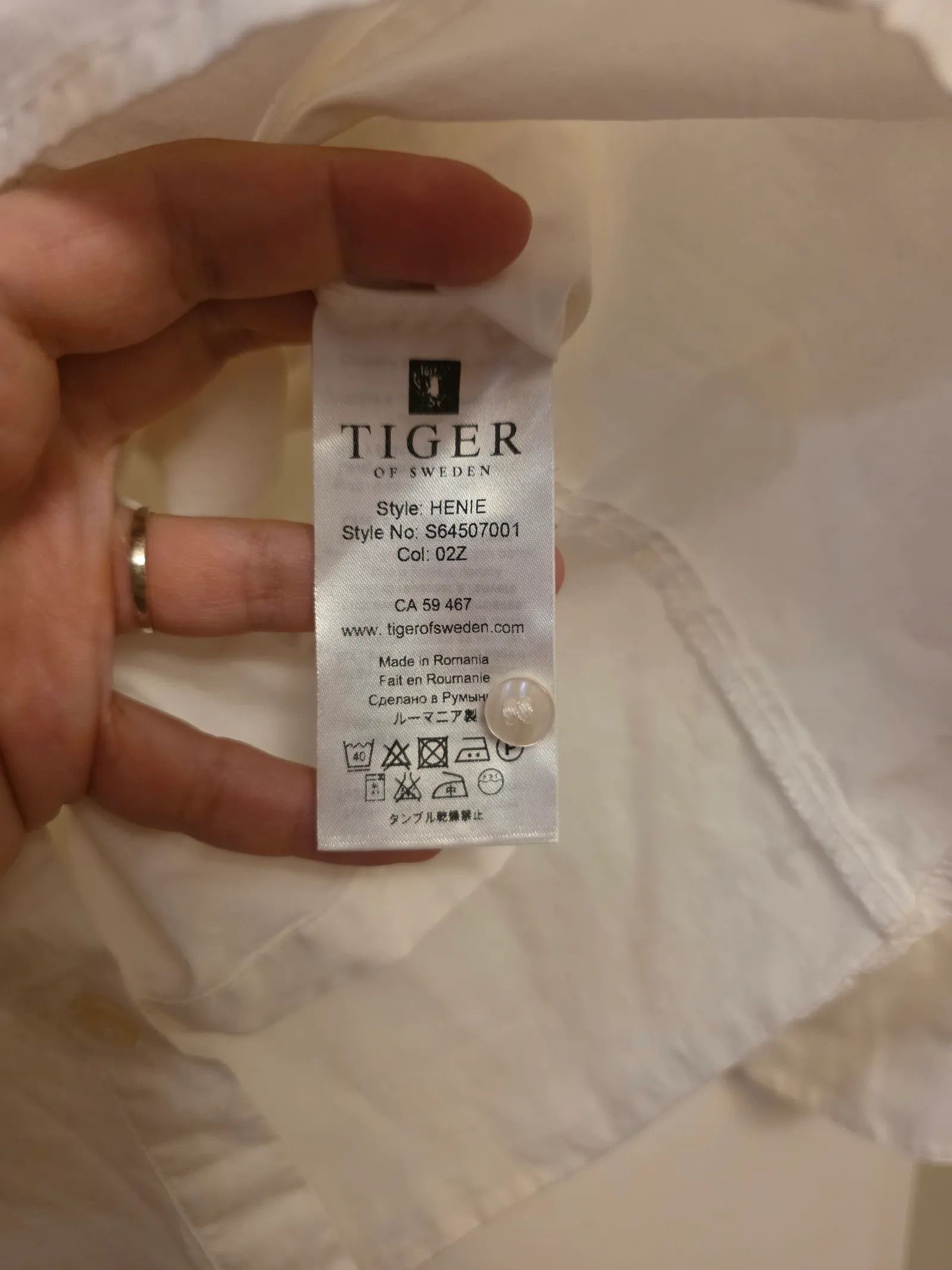 Tiger of Sweden Tiger of Sweden Shirt Size M / US 6-8 / IT 42-44 - 3 Thumbnail
