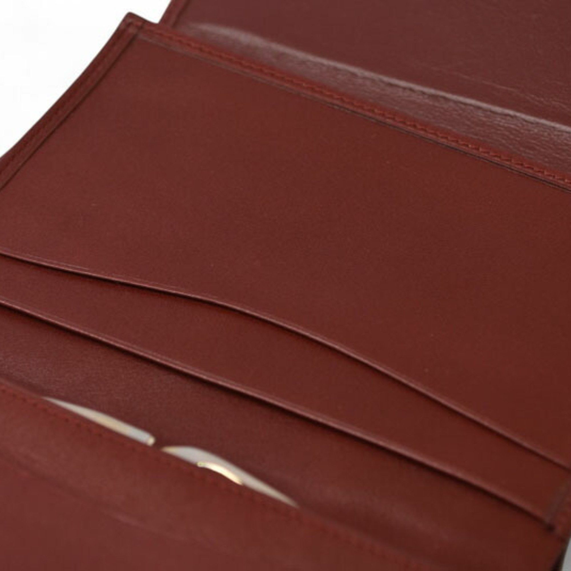 Cartier Cartier Must de tri-fold wallet in Bordeaux Size ONE SIZE - 14 Thumbnail