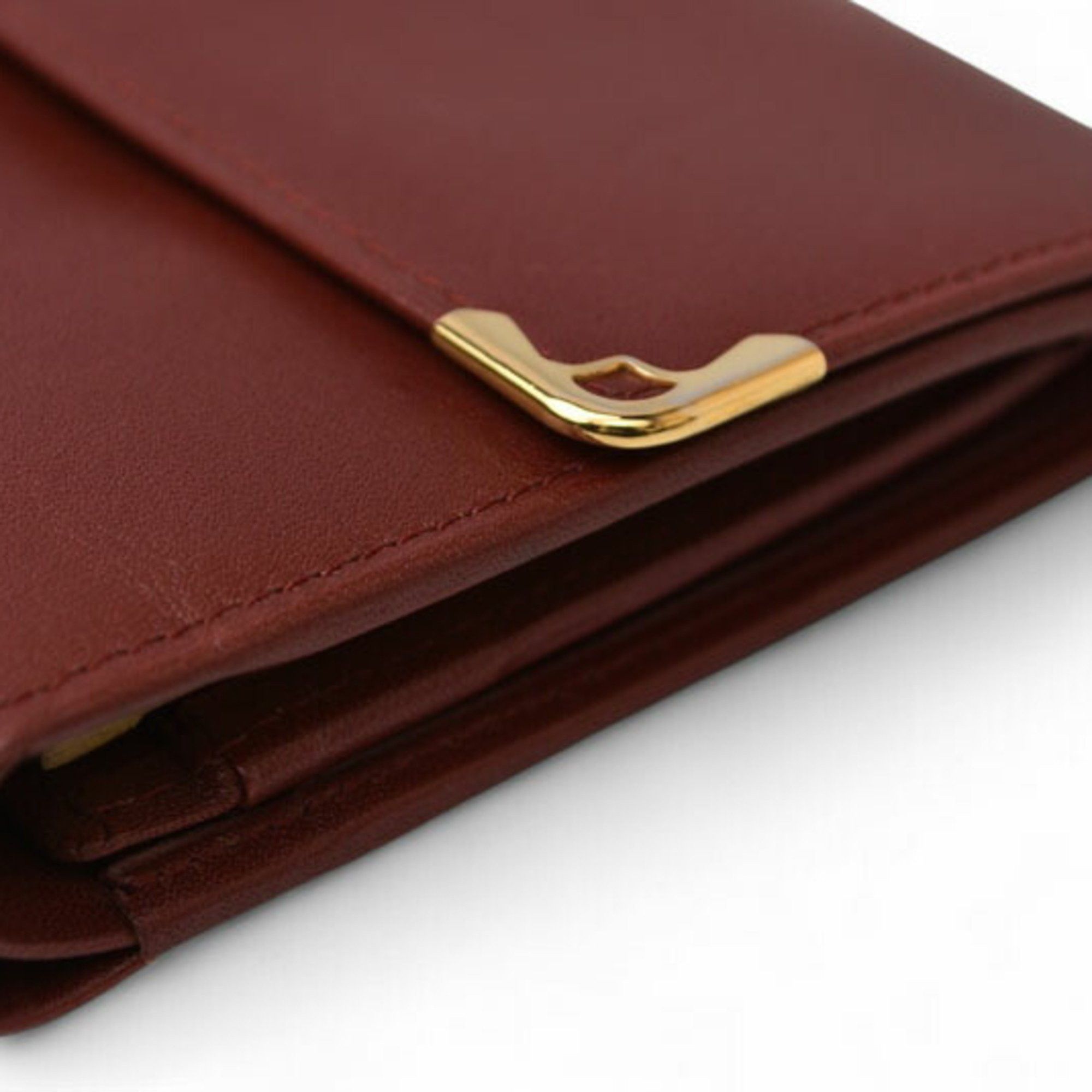 Cartier Cartier Must de tri-fold wallet in Bordeaux Size ONE SIZE - 8 Thumbnail