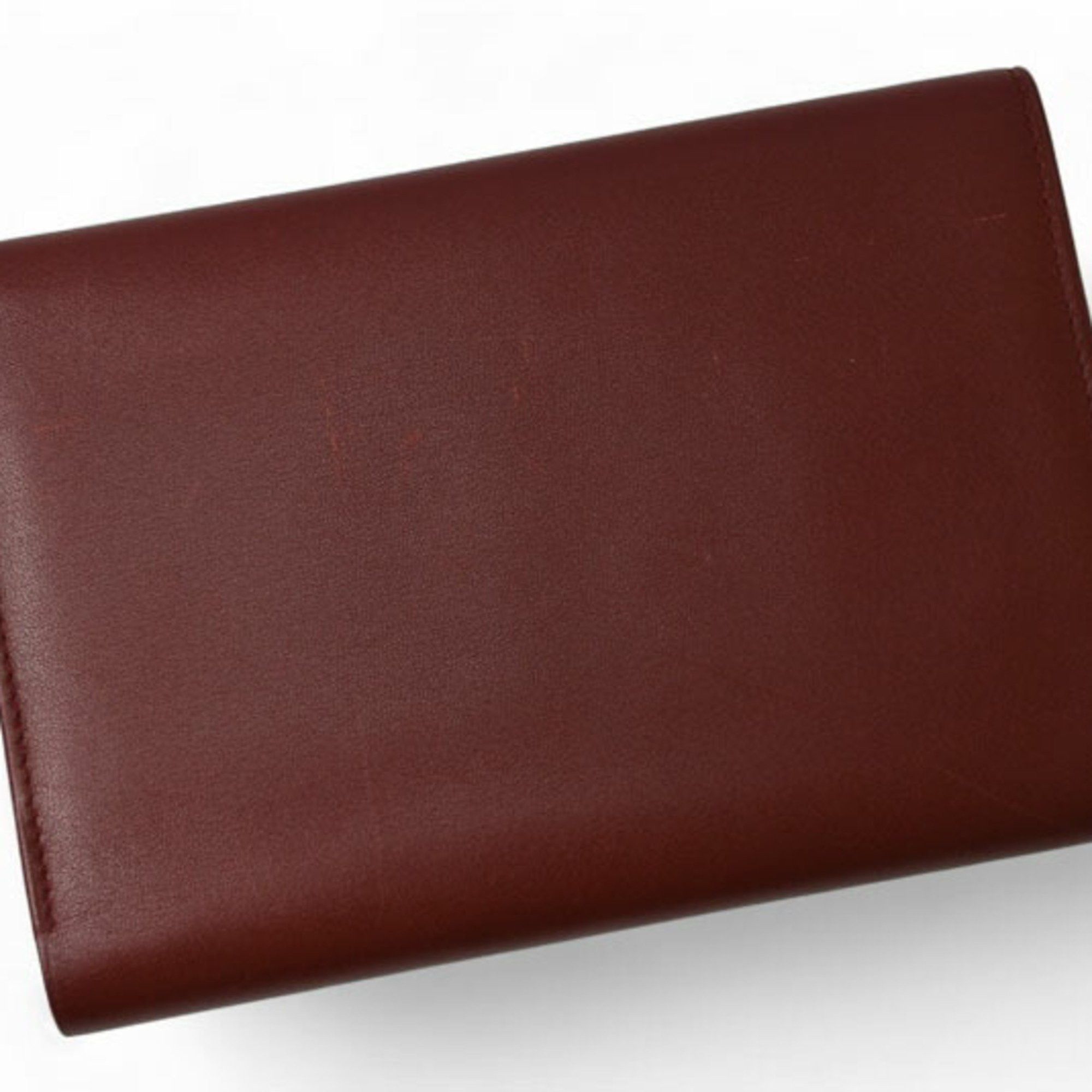 Cartier Cartier Must de tri-fold wallet in Bordeaux Size ONE SIZE - 6 Thumbnail