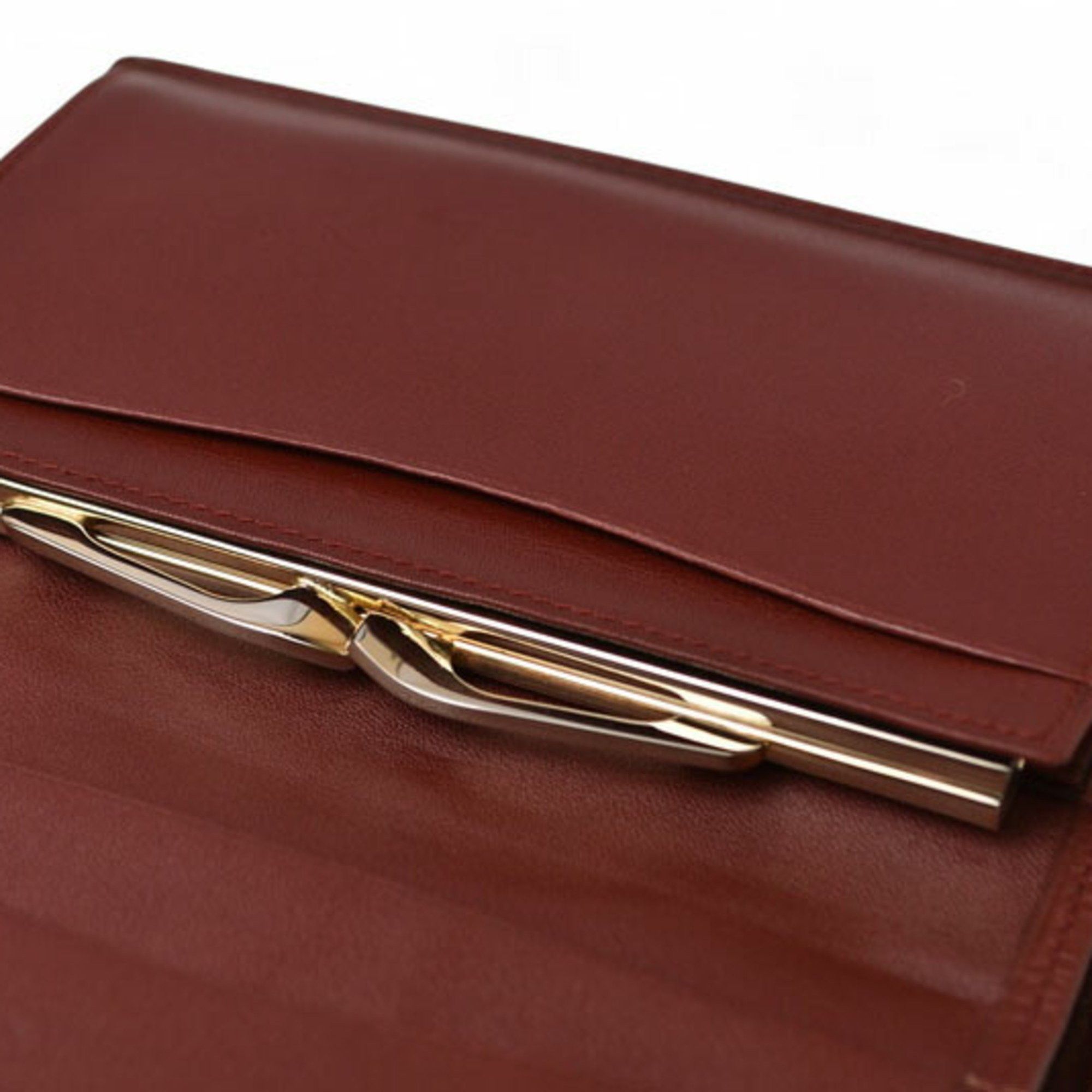 Cartier Cartier Must de tri-fold wallet in Bordeaux Size ONE SIZE - 13 Thumbnail