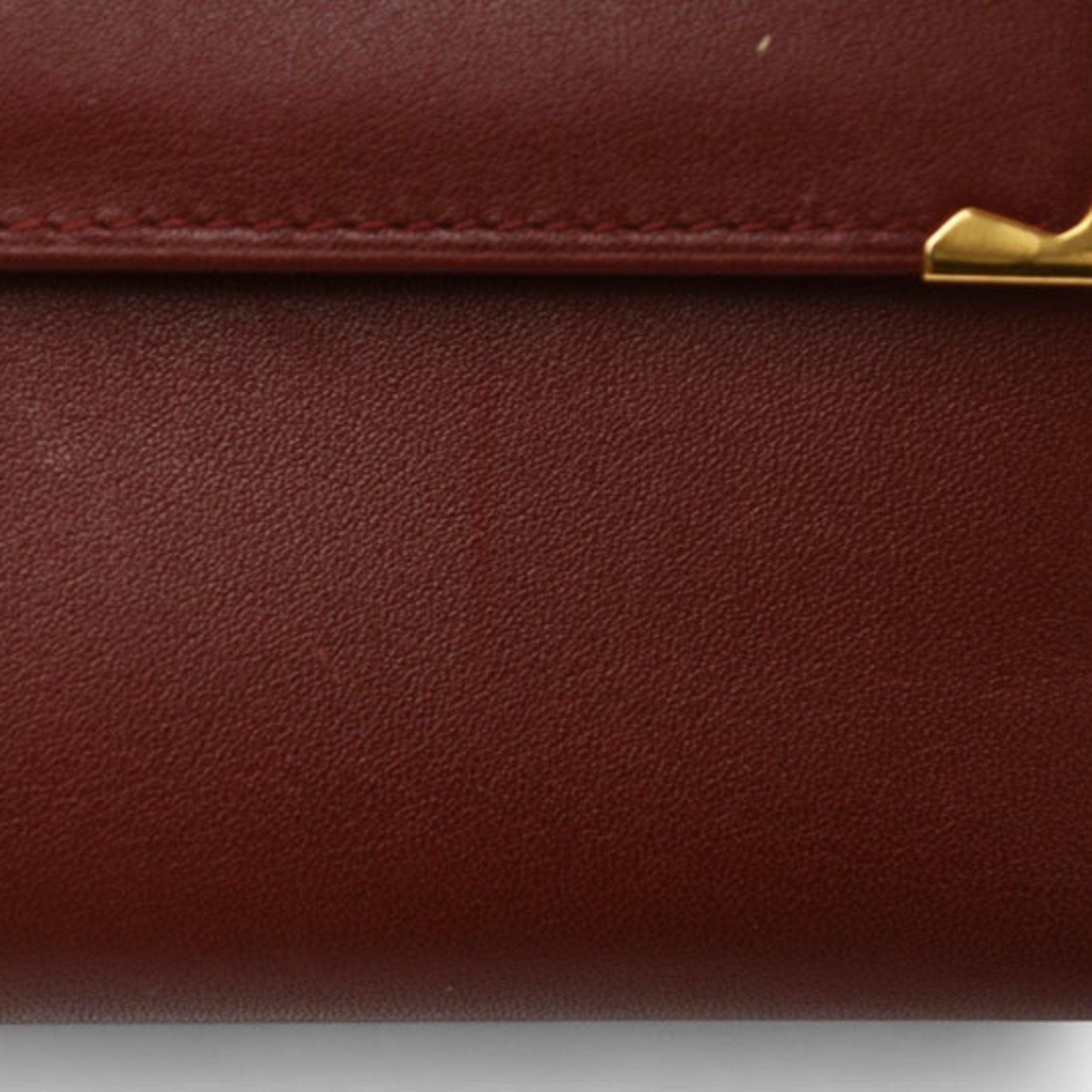 Cartier Cartier Must de tri-fold wallet in Bordeaux Size ONE SIZE - 5 Thumbnail