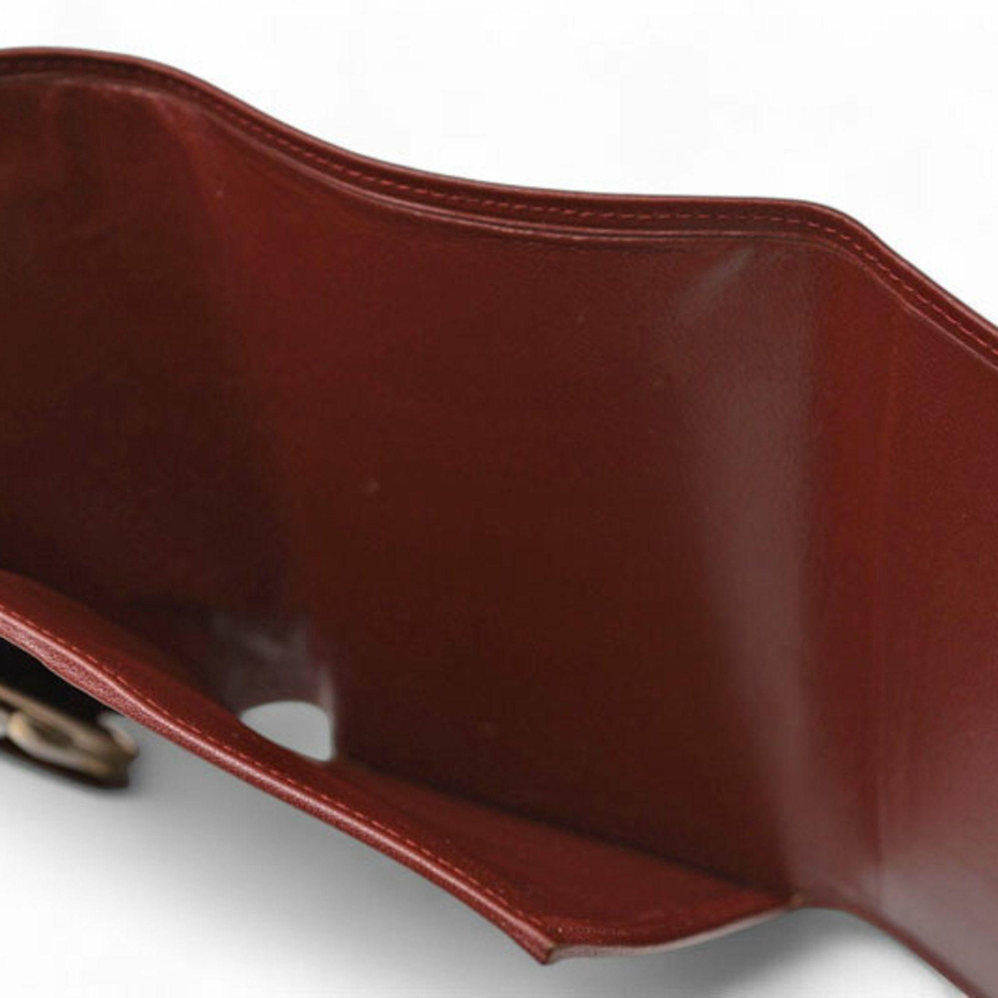 Cartier Cartier Must de tri-fold wallet in Bordeaux Size ONE SIZE - 15 Thumbnail