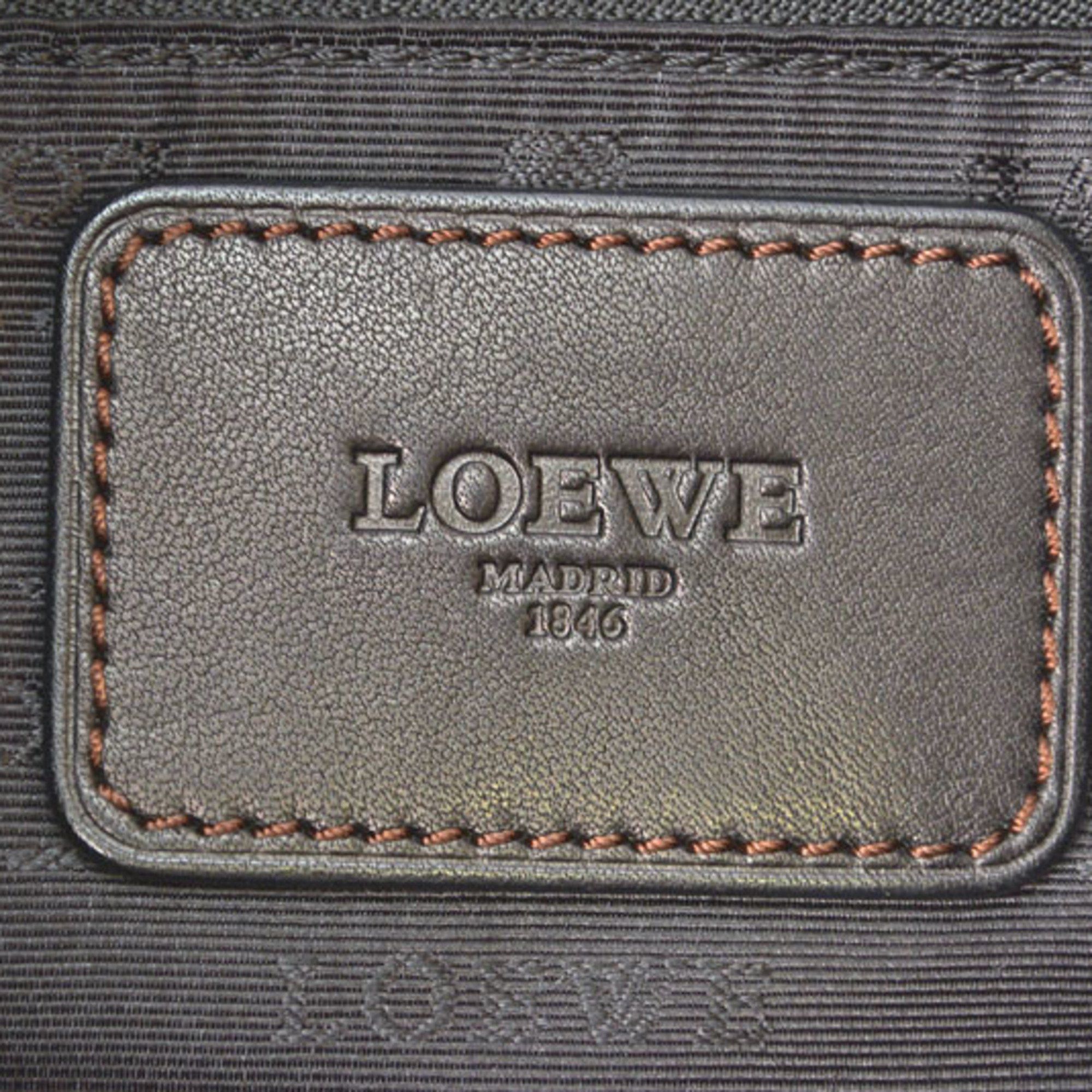 Loewe Loewe Anagram Shoulder Bag/Crossbody Bag in Dark Brown Size ONE SIZE - 13 Thumbnail
