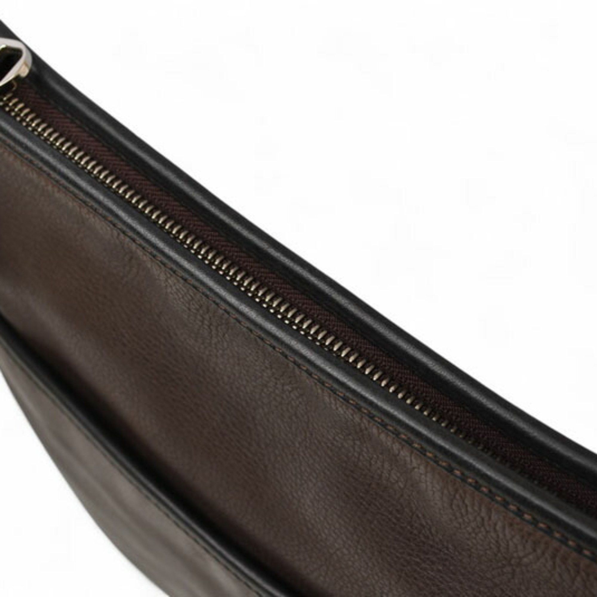 Loewe Loewe Anagram Shoulder Bag/Crossbody Bag in Dark Brown Size ONE SIZE - 7 Thumbnail
