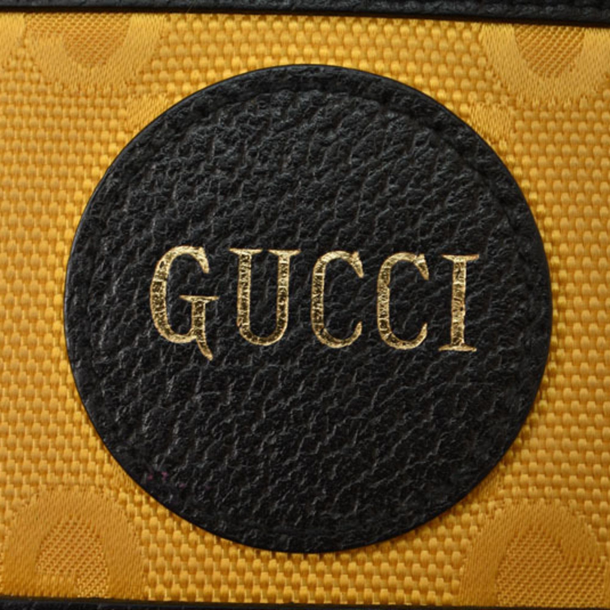 Gucci Gucci coin case, card GUCCI mini wallet, purse, Off The Grid, yellow, black, 625583 Size ONE SIZE - 7 Thumbnail