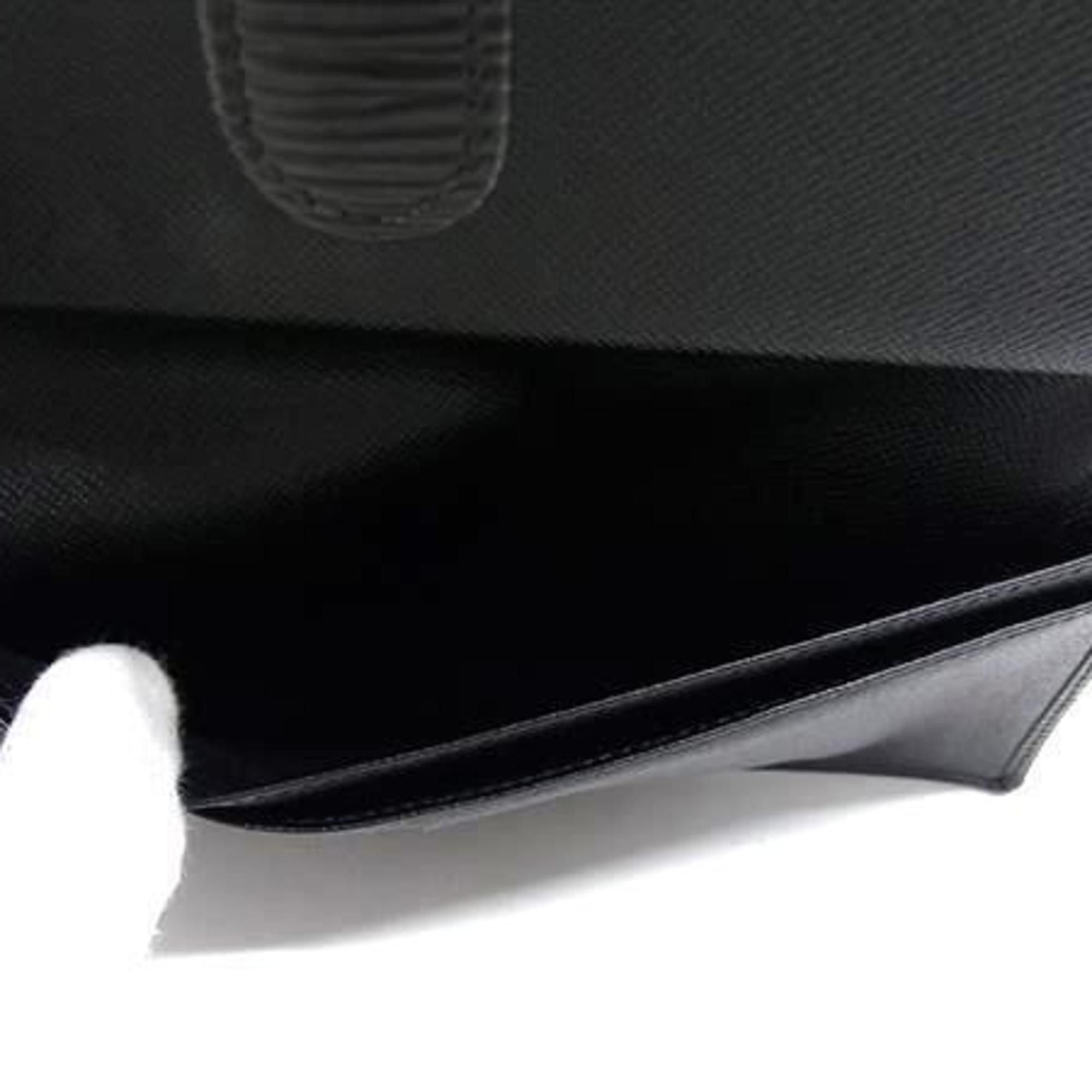 Louis Vuitton LOUIS VUITTON Epi Continental Viennois Long Wallet M63252 Black Leather Women's Size ONE SIZE - 5 Thumbnail