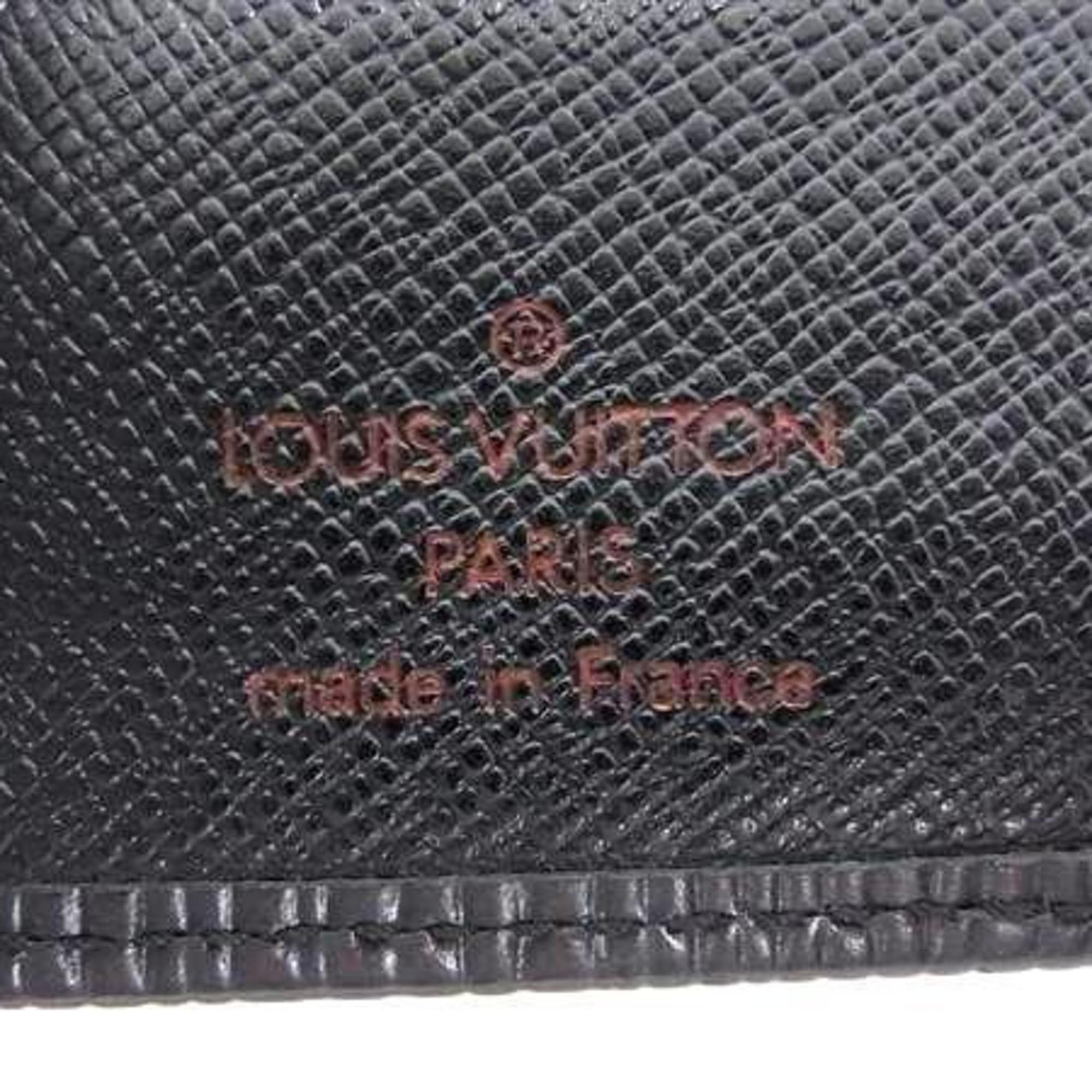 Louis Vuitton LOUIS VUITTON Epi Continental Viennois Long Wallet M63252 Black Leather Women's Size ONE SIZE - 2 Thumbnail