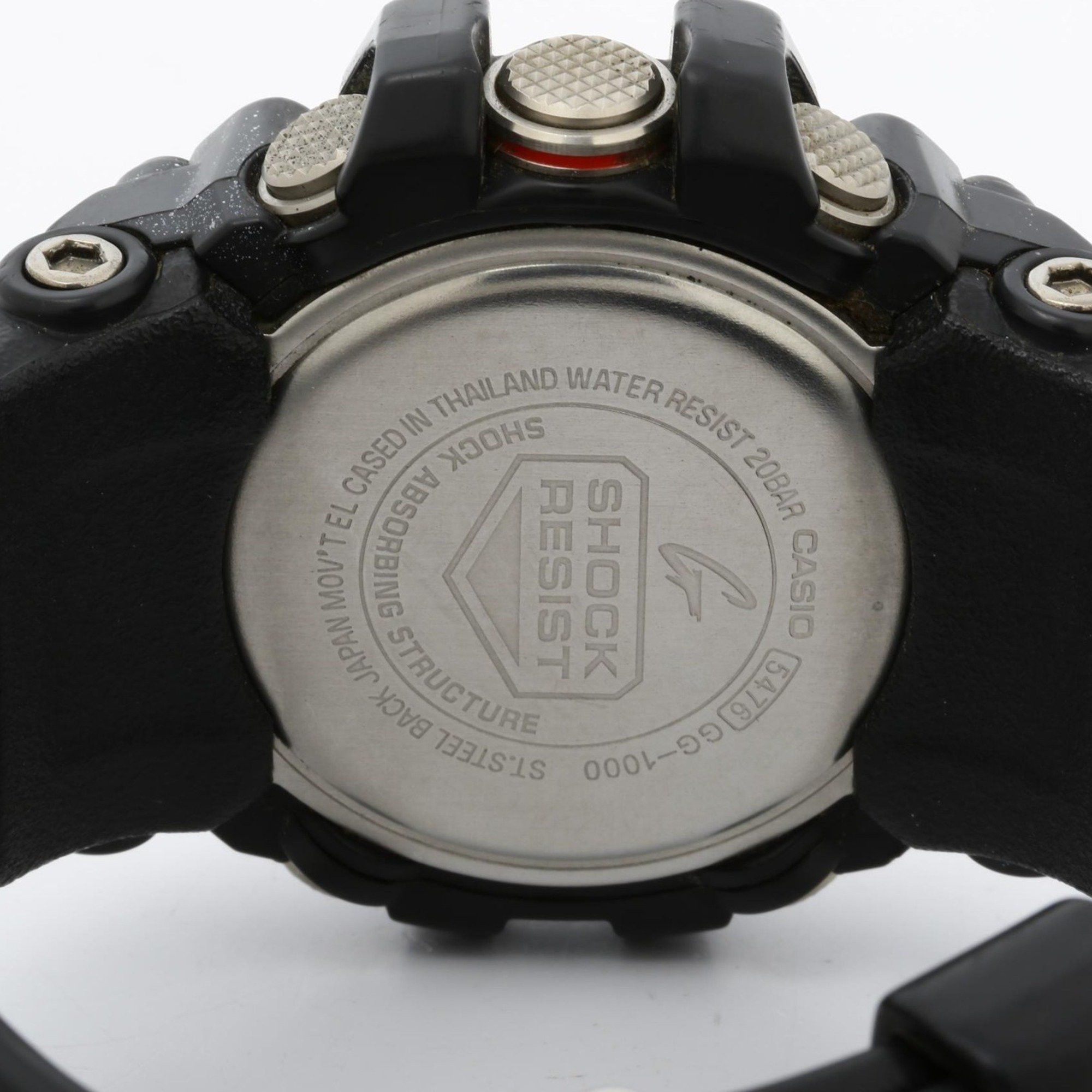 Casio CASIO G-SHOCK MASTER OF G LAND MUDMASTER GG10001AJF Men's Digital-Analog Watch in Black Resin/Stainless Steel Size ONE SIZE - 4 Thumbnail