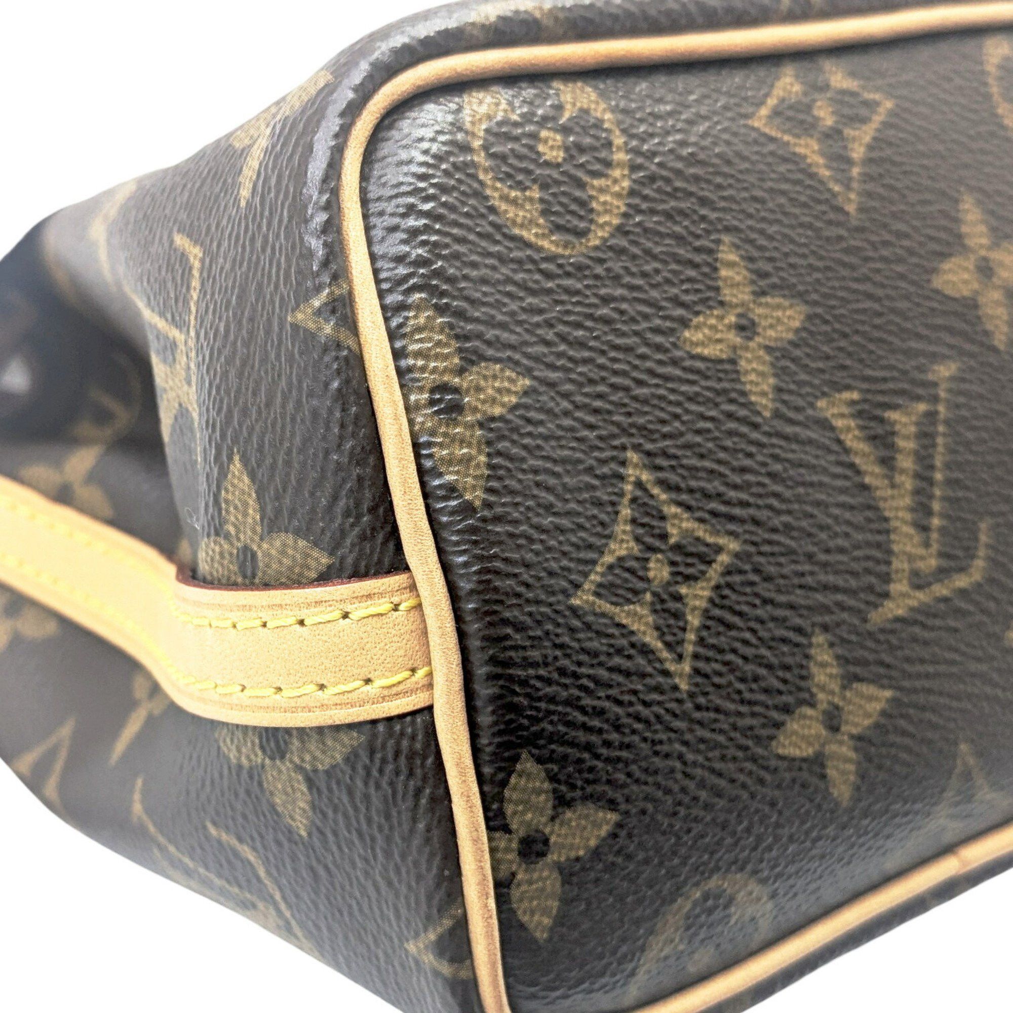 Louis Vuitton LOUIS VUITTON Monogram Nano Noe Shoulder Bag, Brown Leather, M41346 SR0211, Women's Size ONE SIZE - 6 Thumbnail