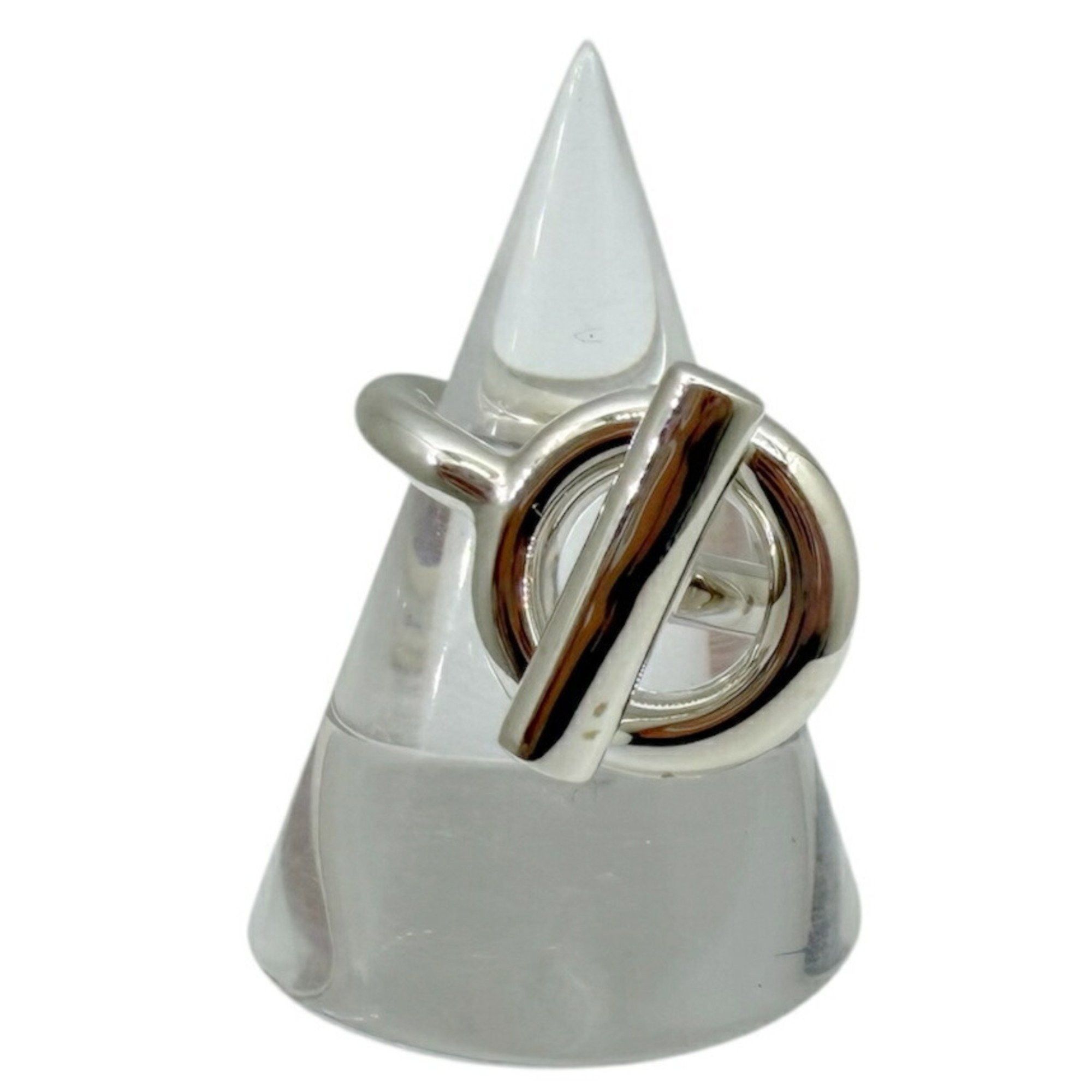 Hermes HERMES Echappé Ring, Silver #52, AG925, for Men and Women Size ONE SIZE - 8 Thumbnail