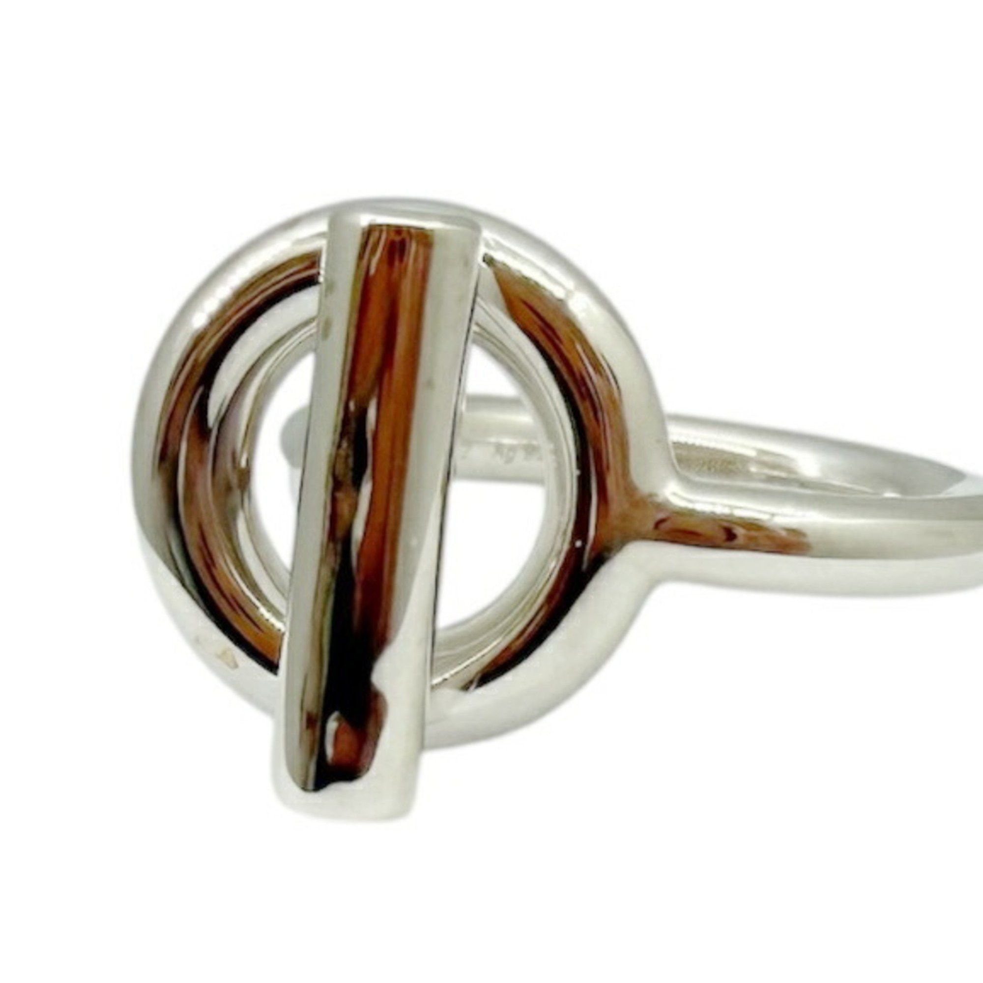 Hermes HERMES Echappé Ring, Silver #52, AG925, for Men and Women Size ONE SIZE - 3 Thumbnail