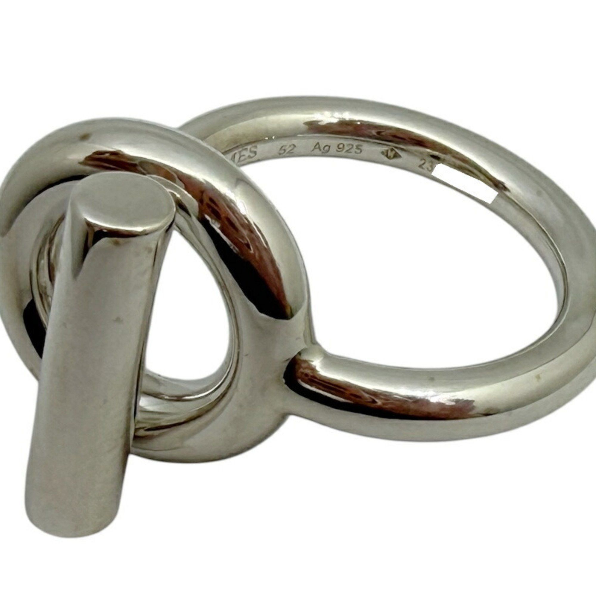 Hermes HERMES Echappé Ring, Silver #52, AG925, for Men and Women Size ONE SIZE - 9 Thumbnail