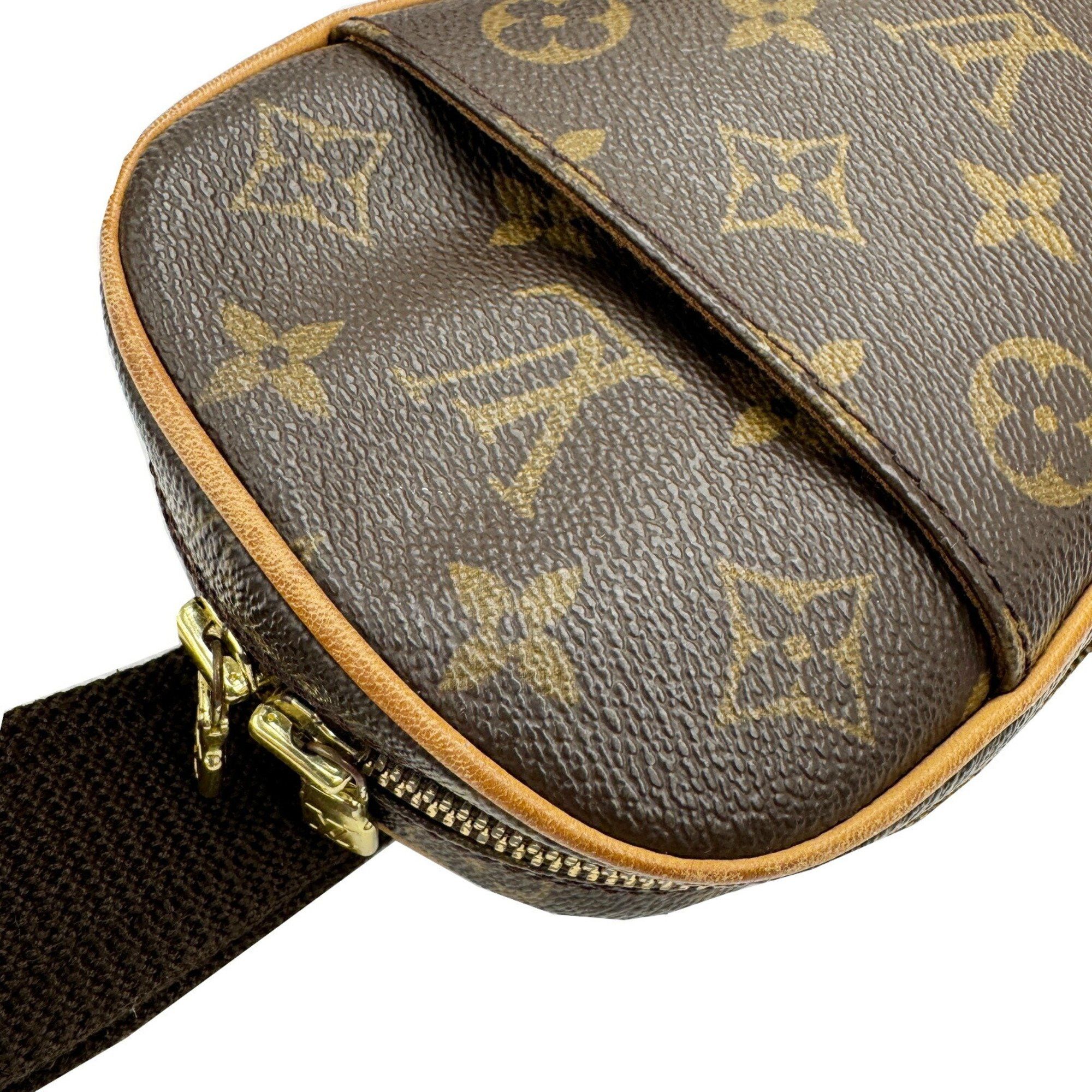 Louis Vuitton LOUIS VUITTON Monogram Pochette Ganju Body Bag M51870 CA0093 Shoulder for Men and Women Size ONE SIZE - 3 Thumbnail