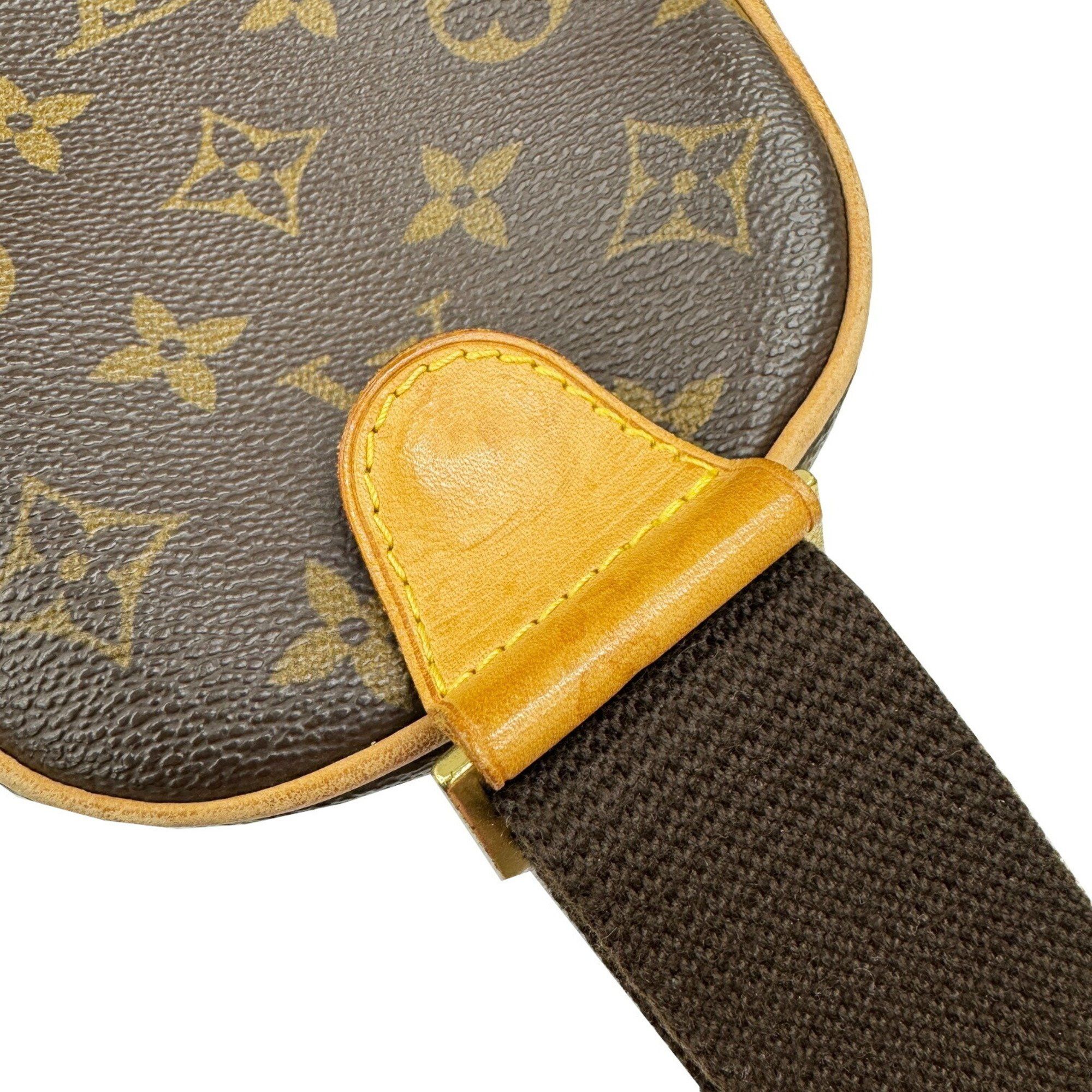 Louis Vuitton LOUIS VUITTON Monogram Pochette Ganju Body Bag M51870 CA0093 Shoulder for Men and Women Size ONE SIZE - 7 Thumbnail