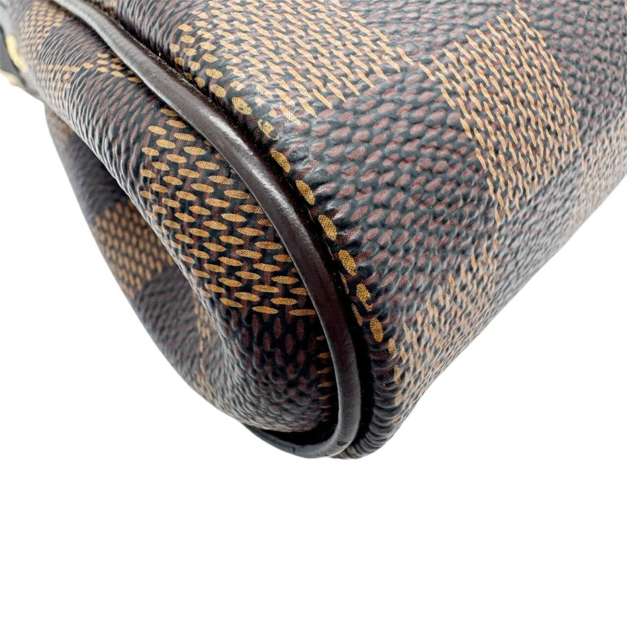 Louis Vuitton LOUIS VUITTON Eva Damier Ebene Shoulder Bag with Chain Pochette N55213 DU0111 Women's Size ONE SIZE - 6 Thumbnail