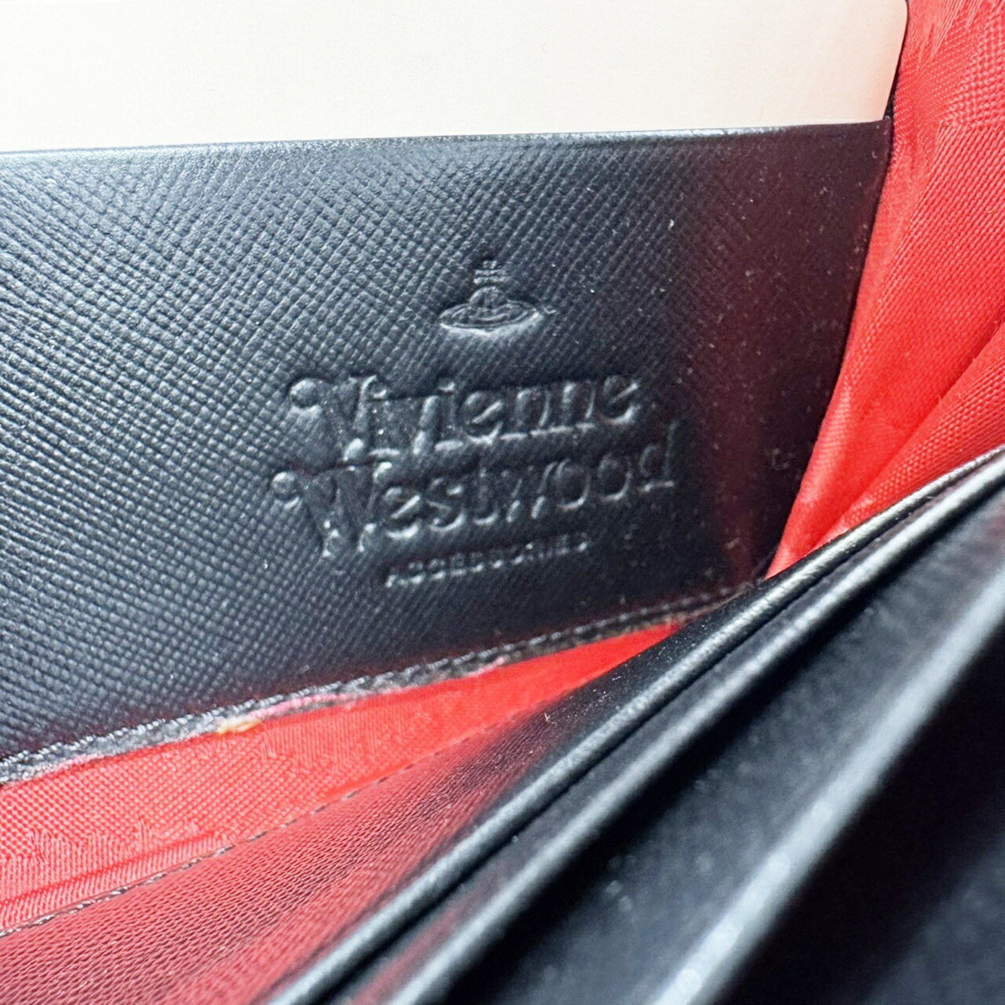 Vivienne Westwood Vivienne Westwood long wallet, leather, black, 321287, for men and women Size ONE SIZE - 14 Thumbnail