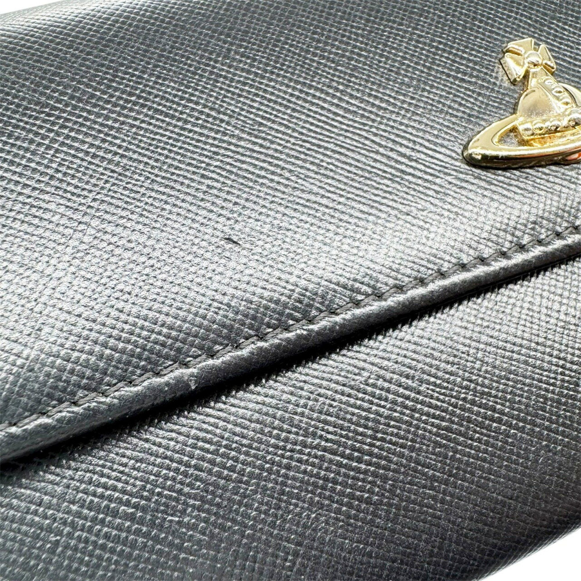 Vivienne Westwood Vivienne Westwood long wallet, leather, black, 321287, for men and women Size ONE SIZE - 9 Thumbnail