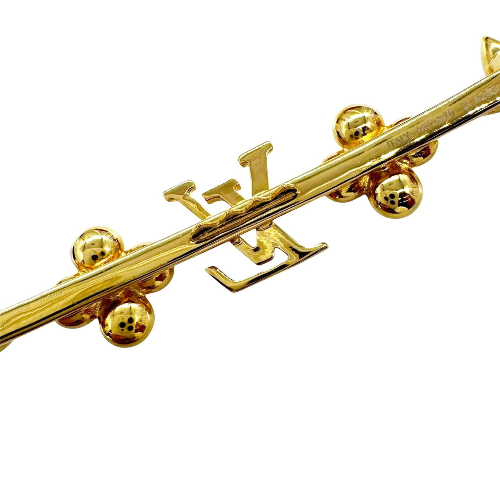 Louis Vuitton LOUIS VUITTON Baby Louis Barrette Hair Clip GP M01670 LE5203 Women's Accessory Size ONE SIZE - 7 Thumbnail