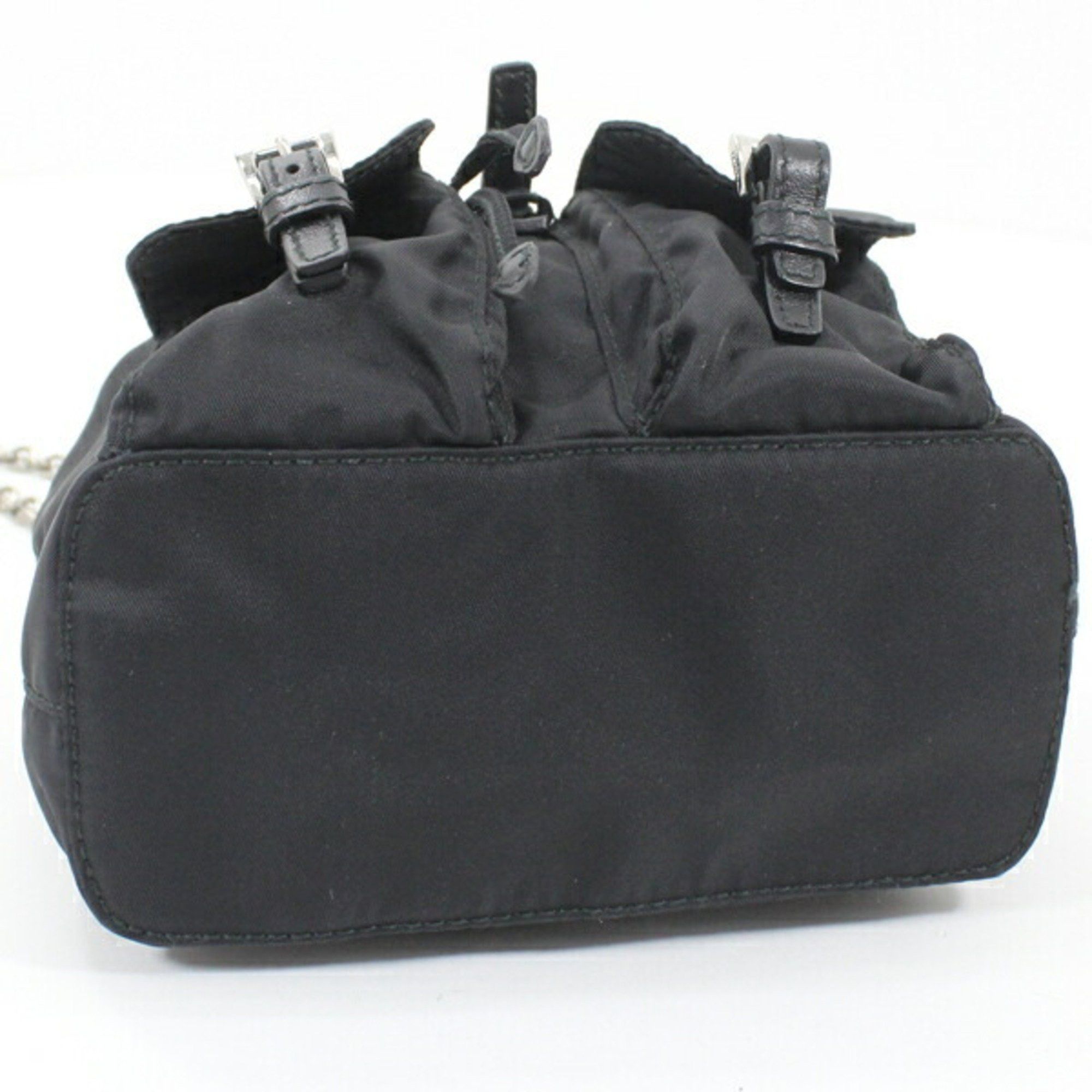 Prada Prada Shoulder Bag Mini Backpack Nylon Black 1BH029 Women's NERO KM2805 Size ONE SIZE - 6 Thumbnail