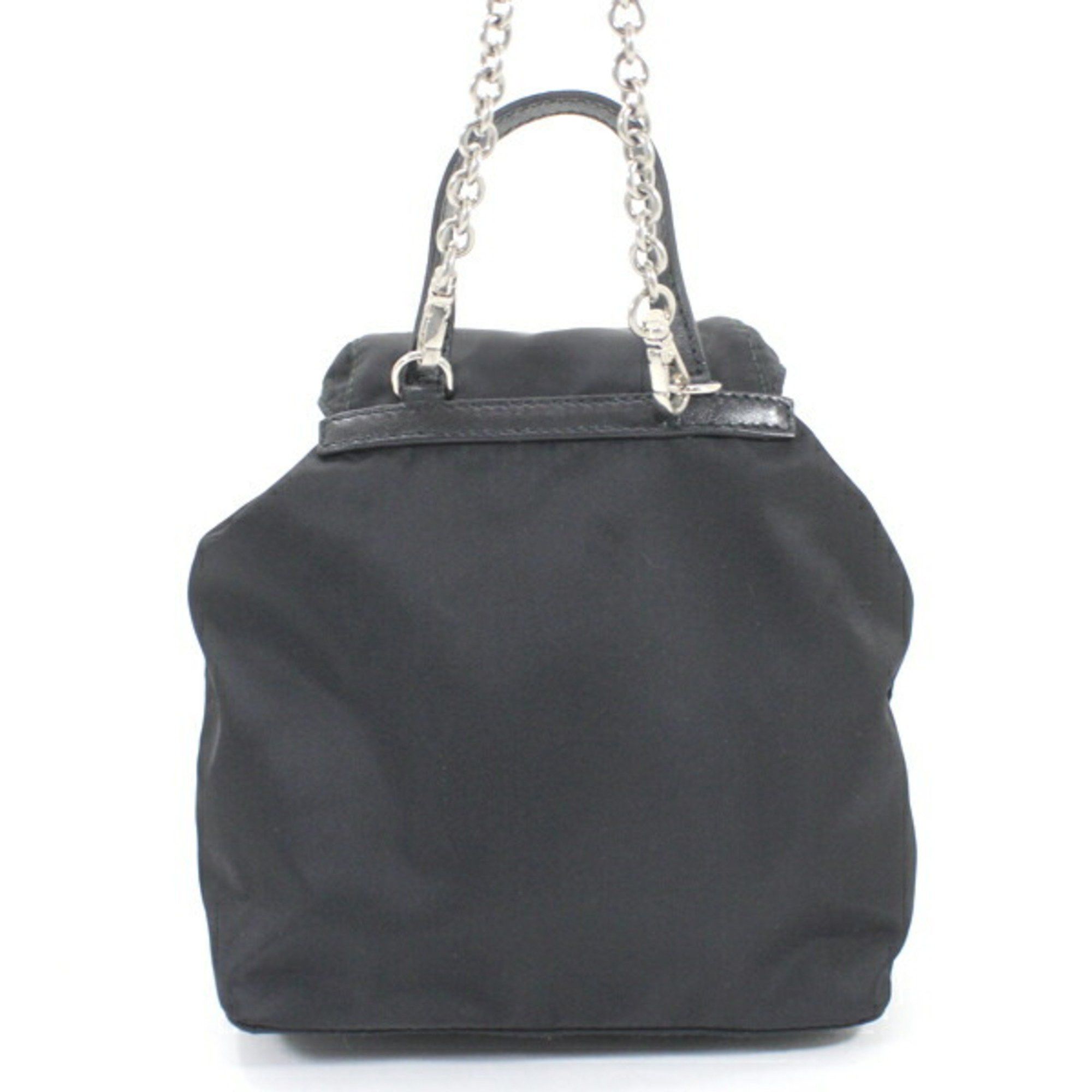 Prada Prada Shoulder Bag Mini Backpack Nylon Black 1BH029 Women's NERO KM2805 Size ONE SIZE - 3 Thumbnail