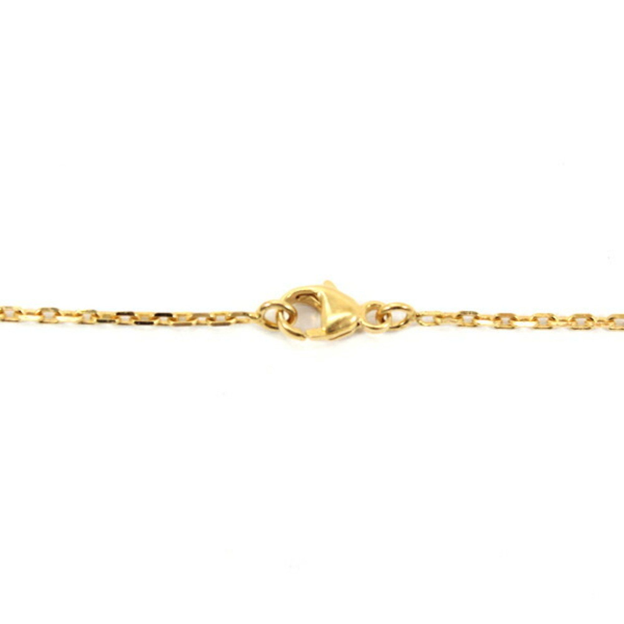 Hermes Hermes Hermès Pop H Necklace in Yellow Gold and Lacquer, Women's, T6029 Size ONE SIZE - 8 Thumbnail