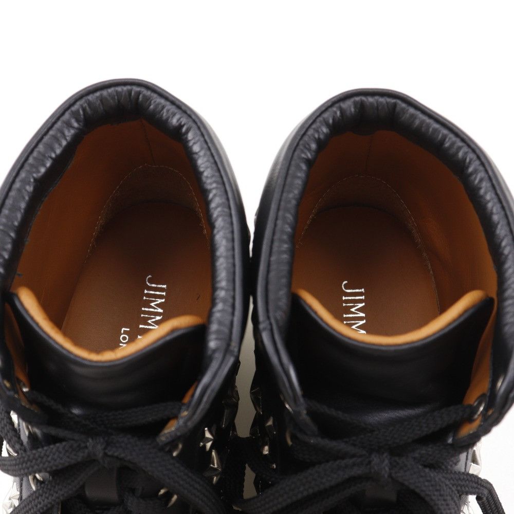 Jimmy Choo Jimmy Choo JIMMY CHOO Star Studs Leather Sneakers Leather Shoes DUTY FREE for USA Size ONE SIZE - 6 Thumbnail