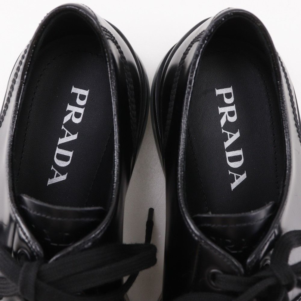 Prada Prada Prada Wingtip Leather Sneakers Leather Shoes 2EG299 DUTY FREE for USA Size ONE SIZE - 6 Thumbnail