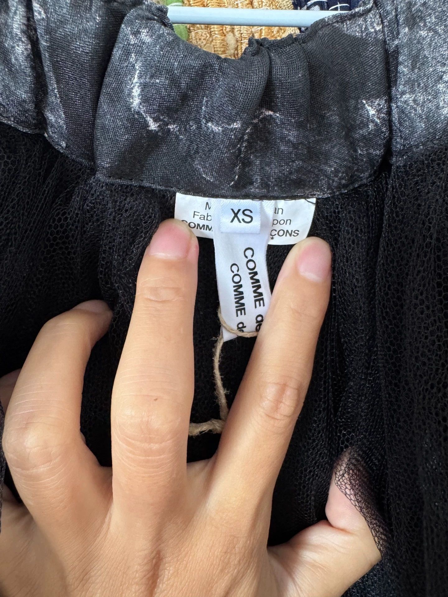 Comme des Garcons Comme des Garcons 25SS Black Skirt - dmc Size US 35 - 4 Thumbnail