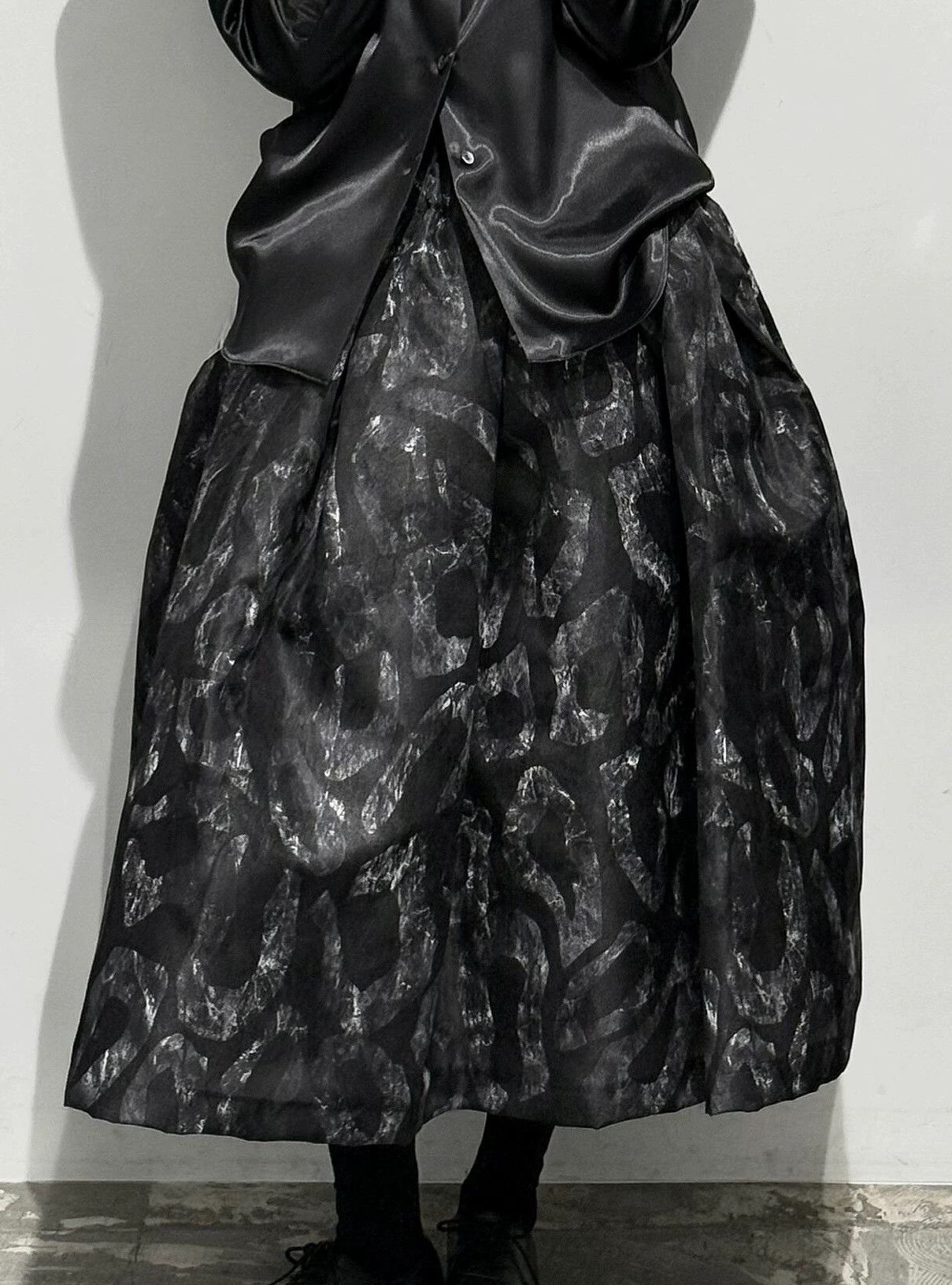 Comme des Garcons Comme des Garcons 25SS Black Skirt - dmc Size US 35 - 2 Thumbnail