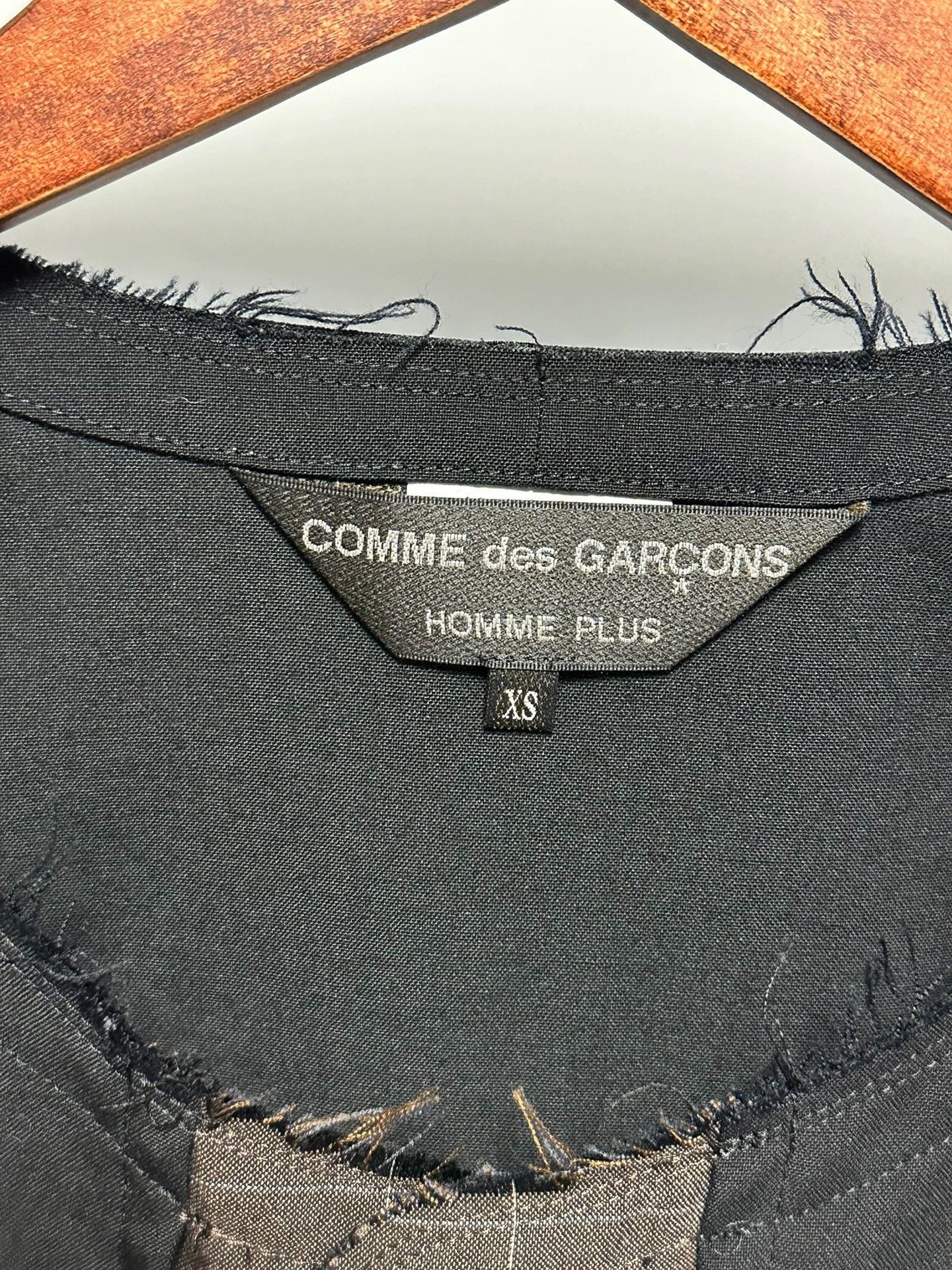 Comme des Garcons Comme des Garcons 17SS Spliced Collarless Coat - dmc Size US XS / EU 42 / 0 - 3 Thumbnail