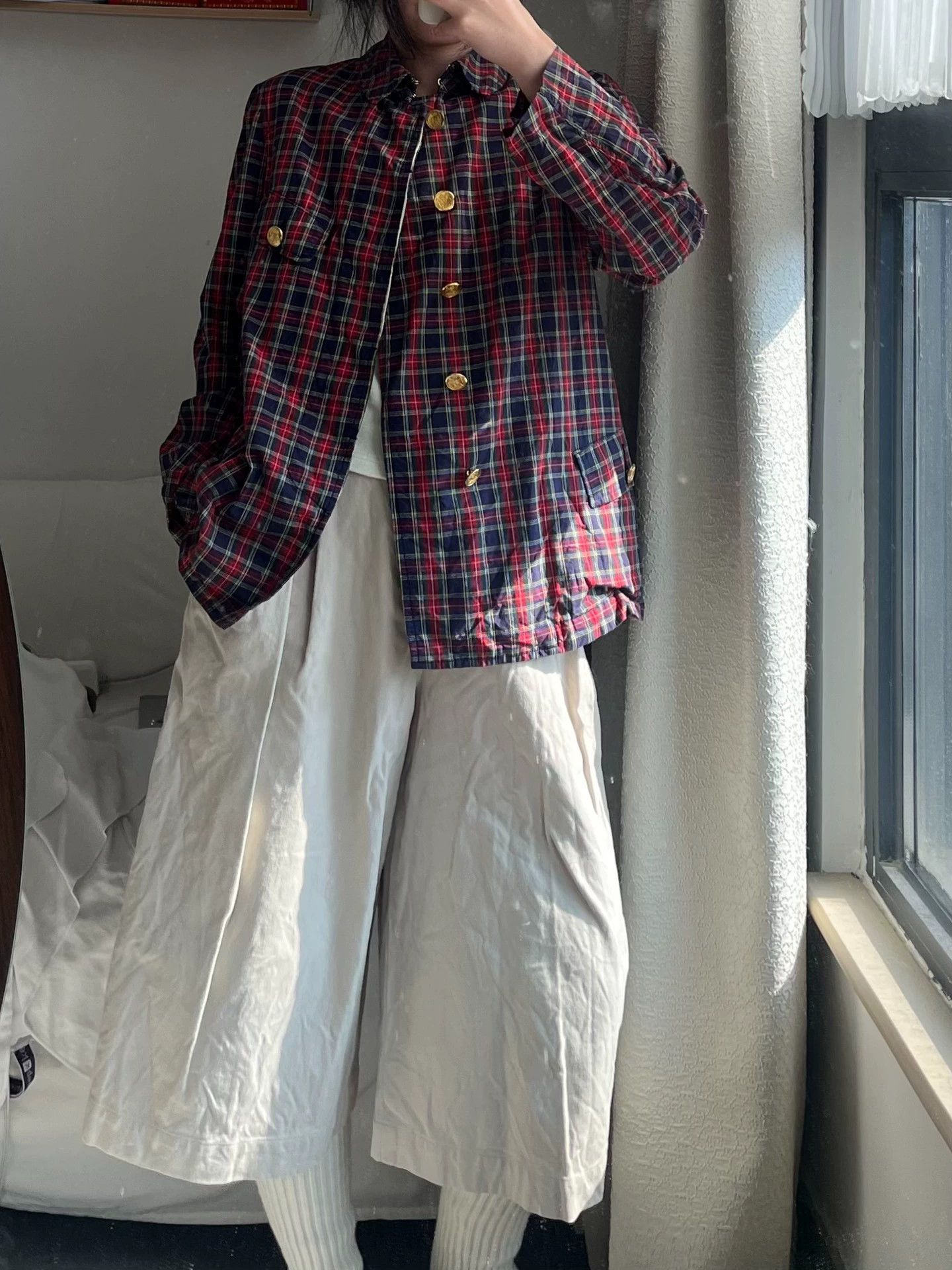 Comme des Garcons Comme des Garçons Plaid Shirt Jacket - dmc Size US S / EU 44-46 / 1 - 2 Thumbnail