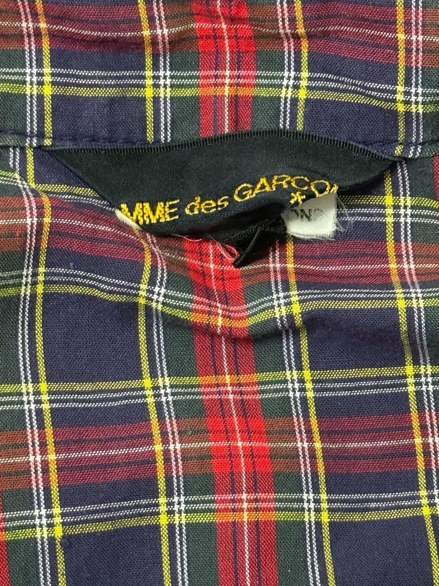 Comme des Garcons Comme des Garçons Plaid Shirt Jacket - dmc Size US S / EU 44-46 / 1 - 4 Thumbnail