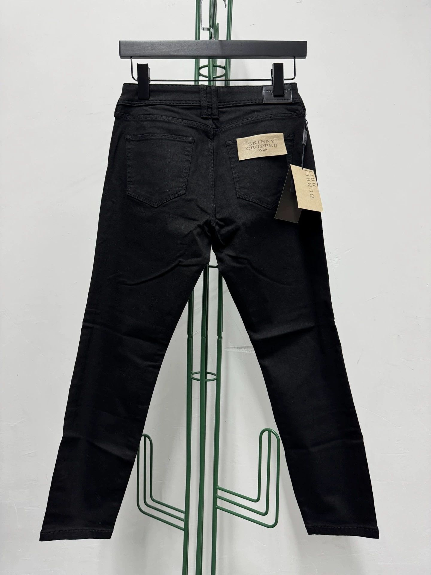 Burberry Burberry Solid Button Mid-Rise Slim Jeans - dmc Size US 39 - 8 Thumbnail