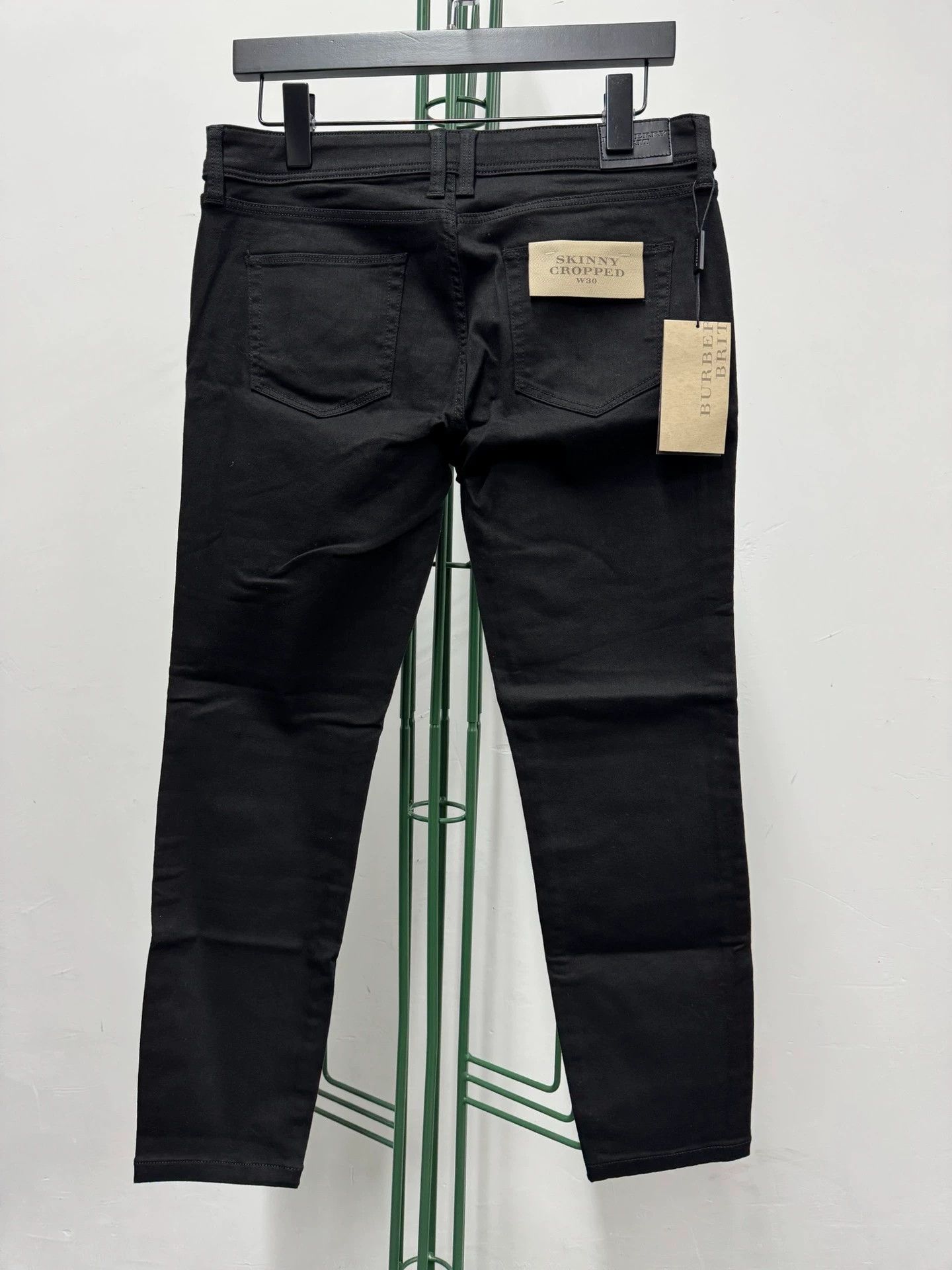Burberry Burberry Solid Button Mid-Rise Slim Jeans - dmc Size US 39 - 2 Thumbnail