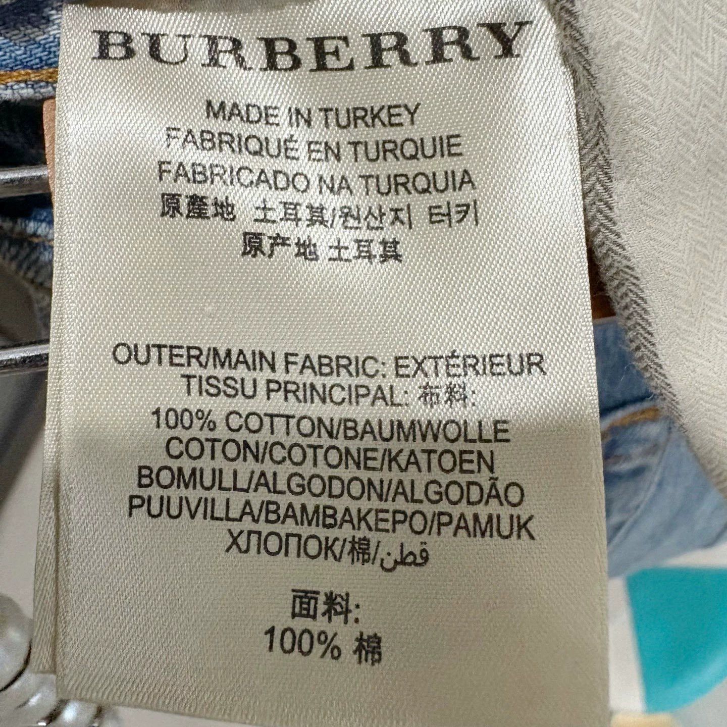 Burberry Burberry Logo Blue Denim Jeans - dmc Size US 28 / EU 44 - 4 Thumbnail