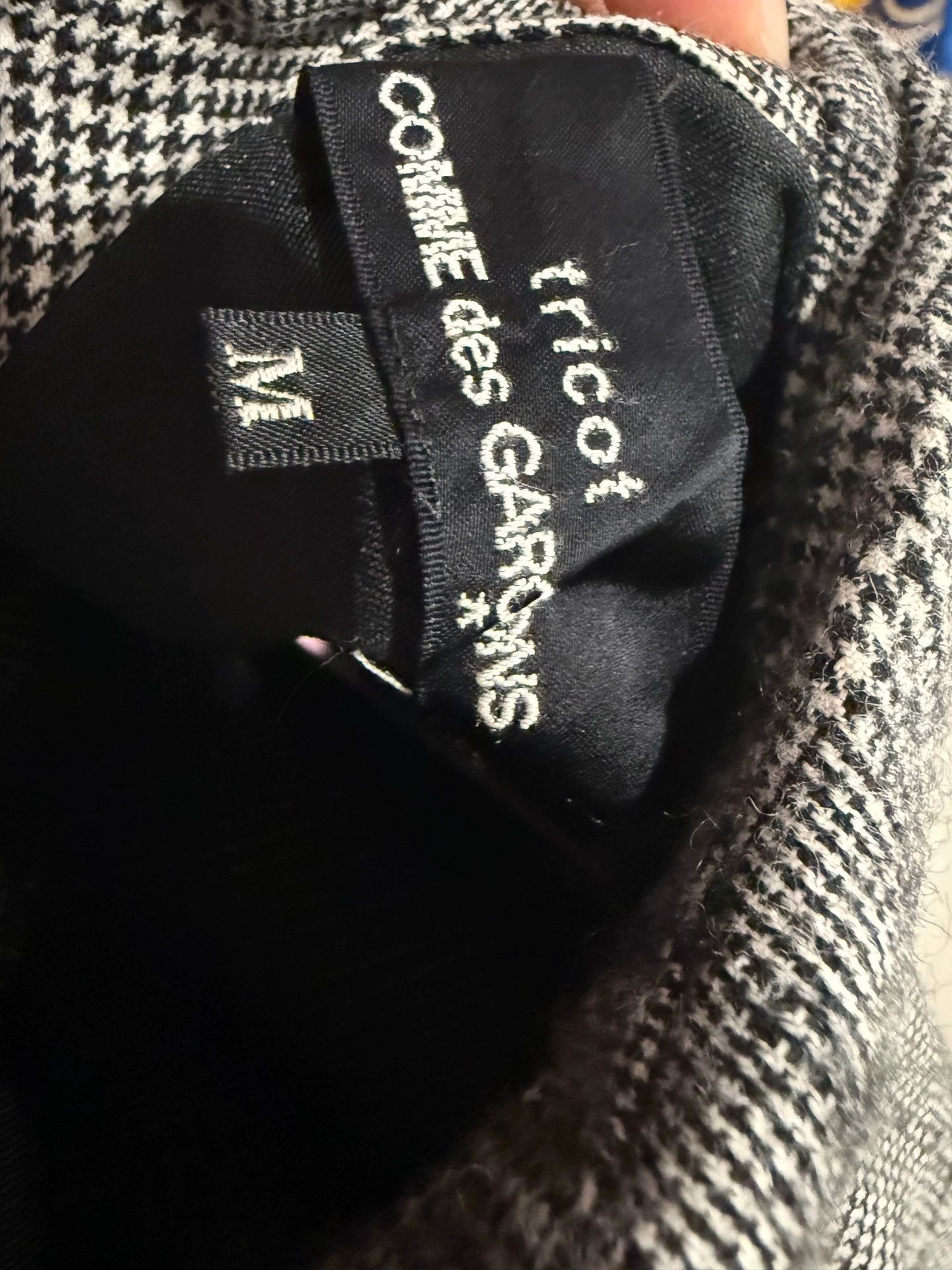 Comme des Garcons CDG Tricot Wool Check Midi Dress - dmc Size US M / EU 48-50 / 2 - 3 Thumbnail