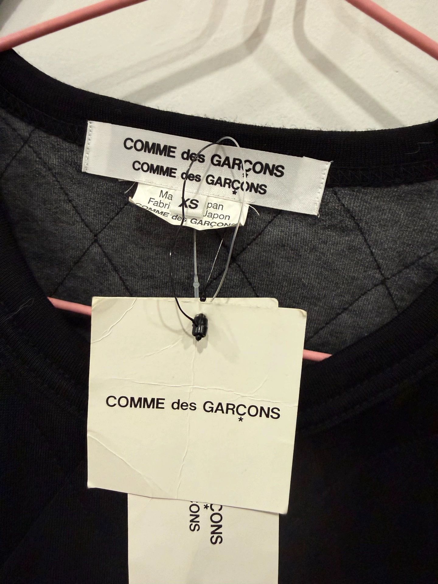 Comme des Garcons Comme des Garcons Black Long Sleeve Top - dmc Size US XS / EU 42 / 0 - 3 Thumbnail