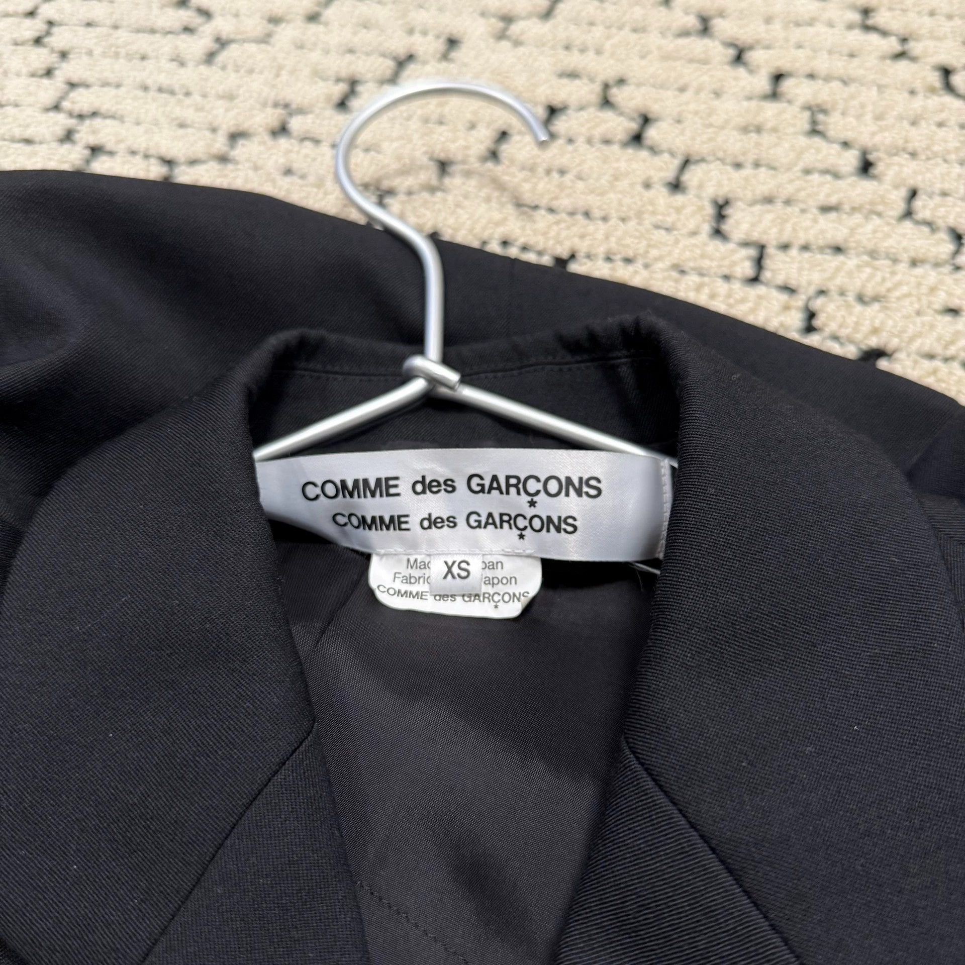 Comme des Garcons CDG Fitted Split Hem Blazer Jacket - dmc Size US XS / EU 42 / 0 - 7 Thumbnail