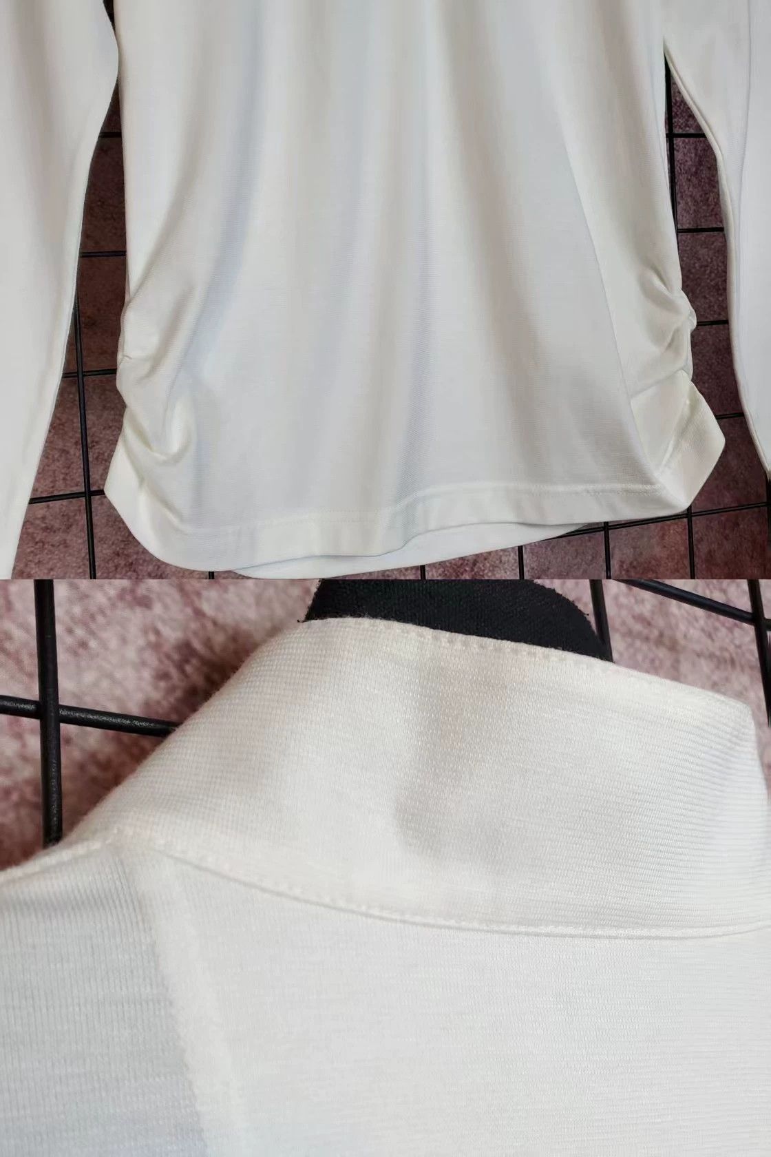 Burberry Burberry White Casual Long Sleeve Top - dmc Size US L / EU 52-54 / 3 - 5 Thumbnail
